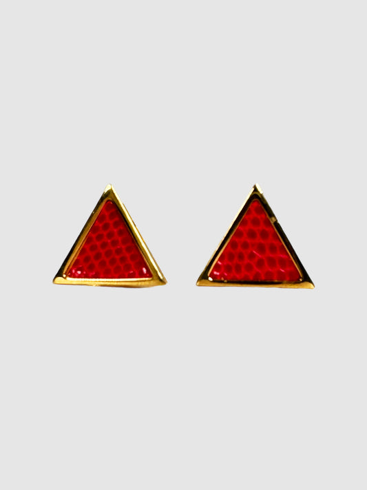 Lizard Triangle Cufflinks