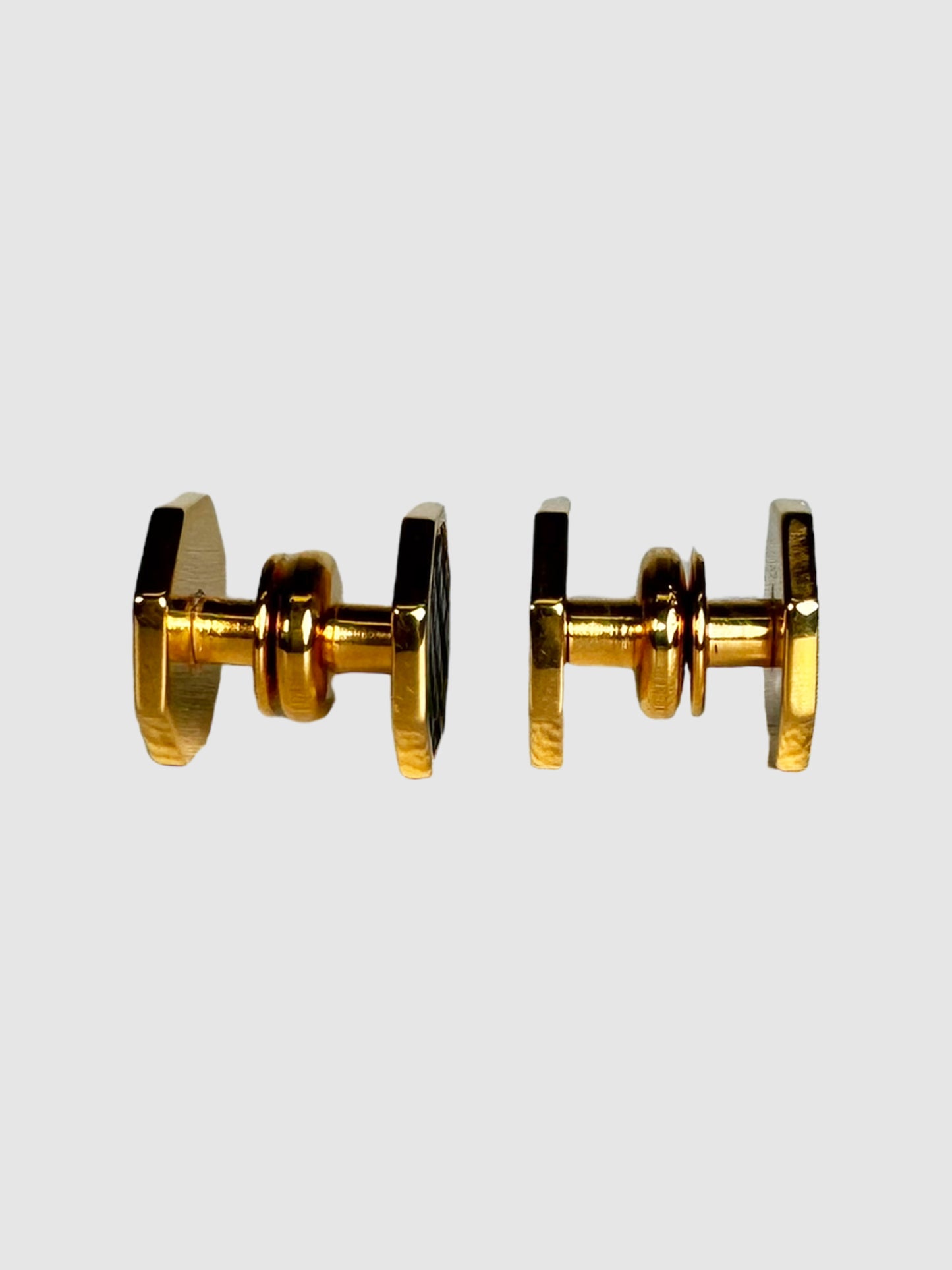 Lizard Octagon Cufflinks