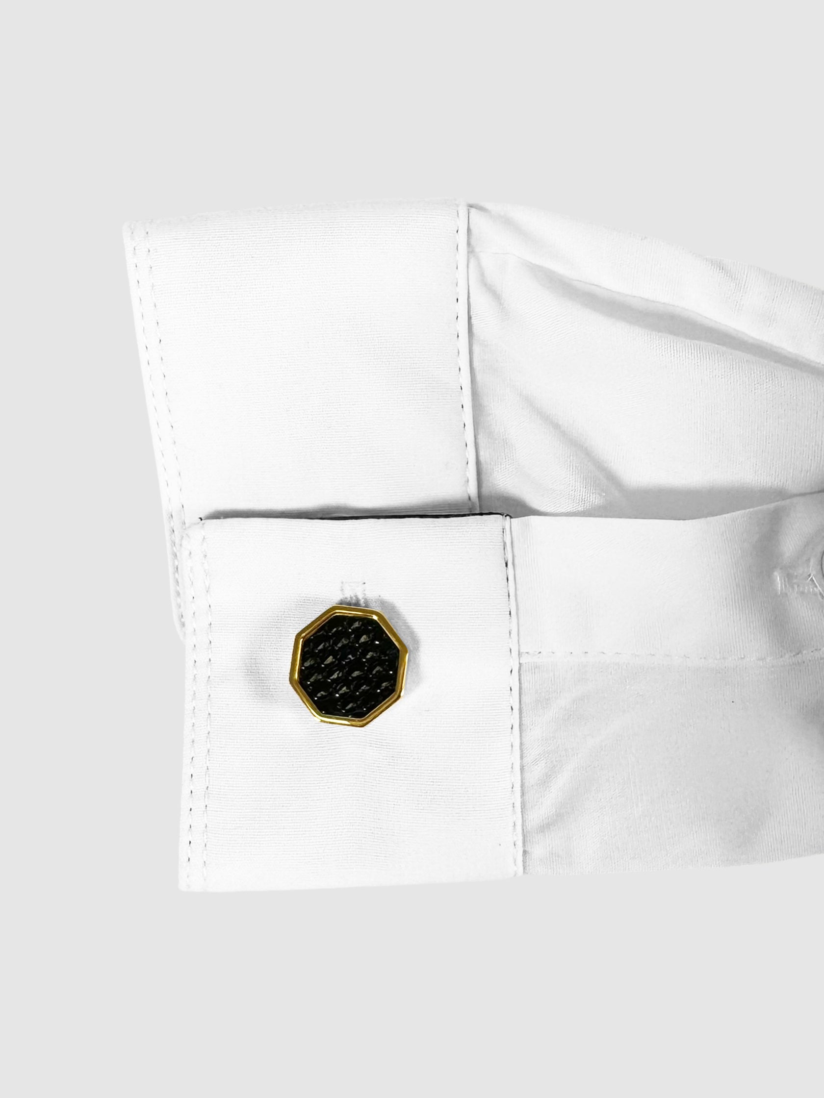 Lizard Octagon Cufflinks
