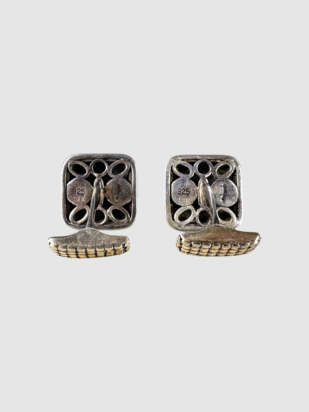 Dot Square Cuff Links