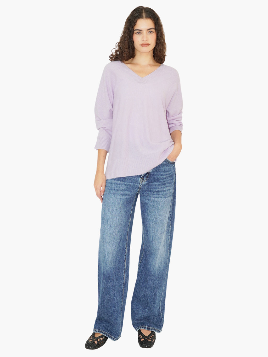 Cashmere v-Neck Sweater