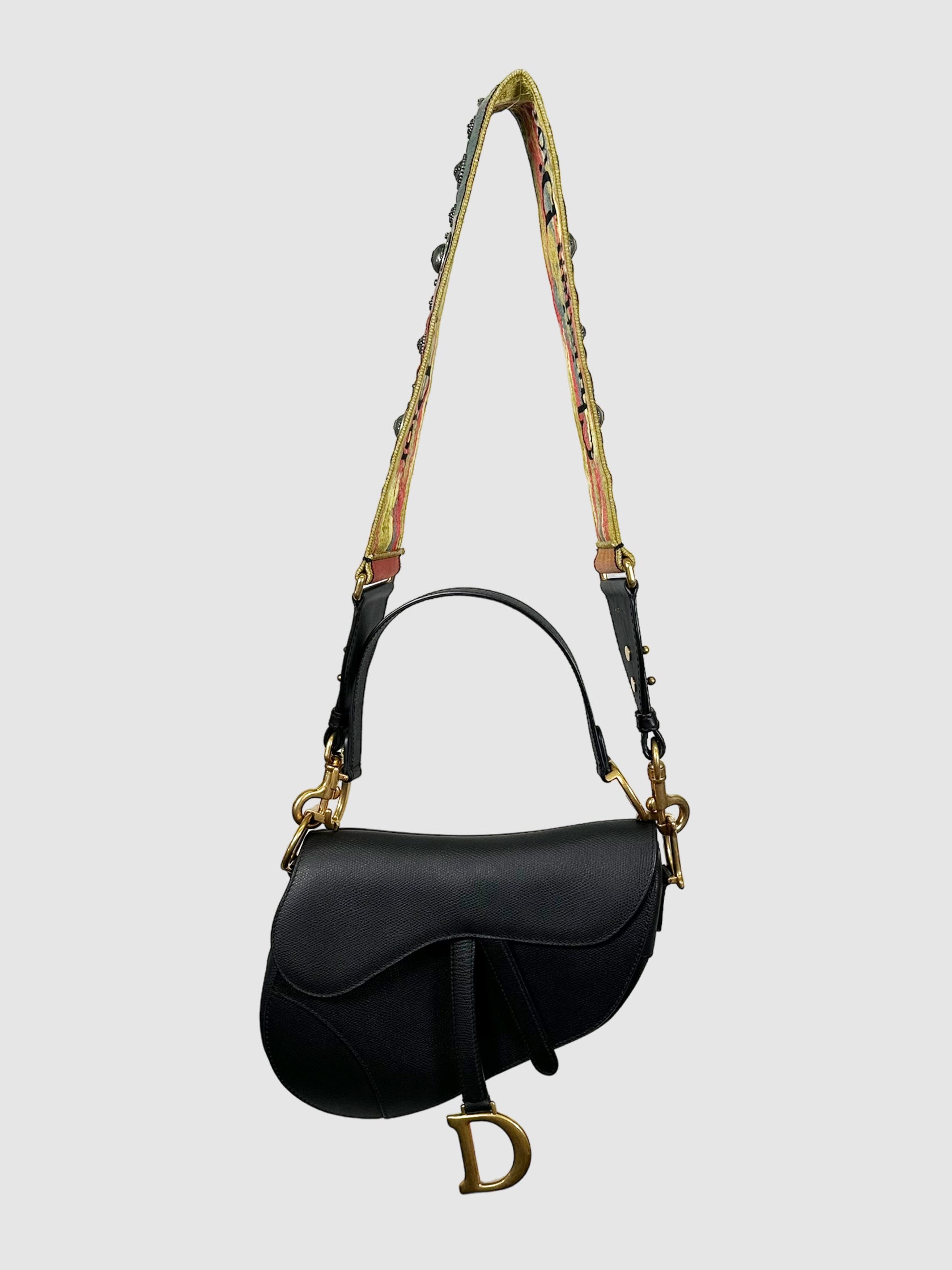 Leather Saddle Bag