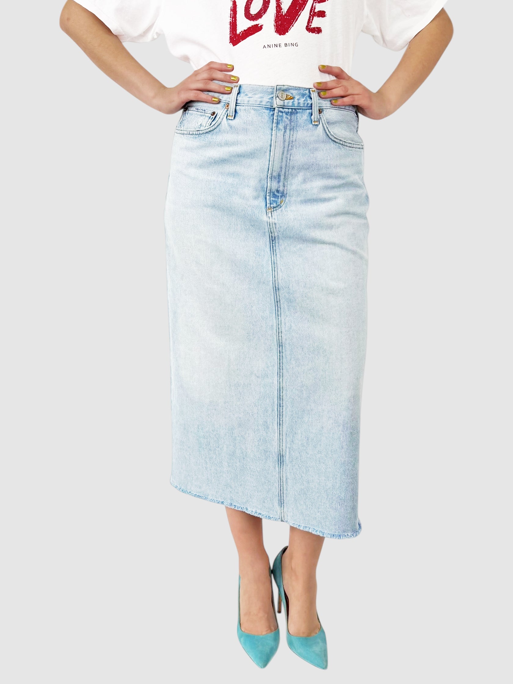Hilla Denim Skirt