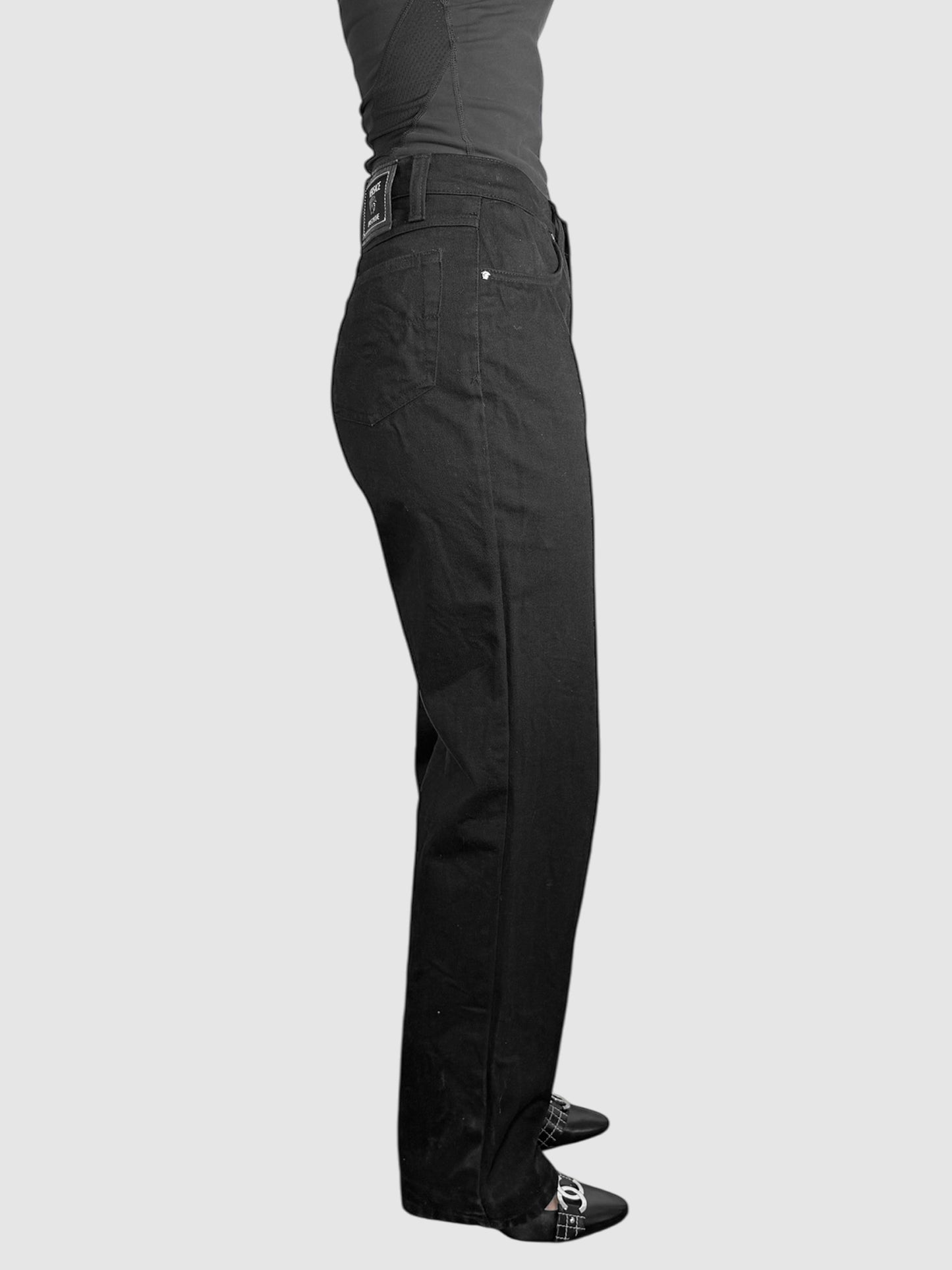 High Rise Straight Leg Jeans - Size 27