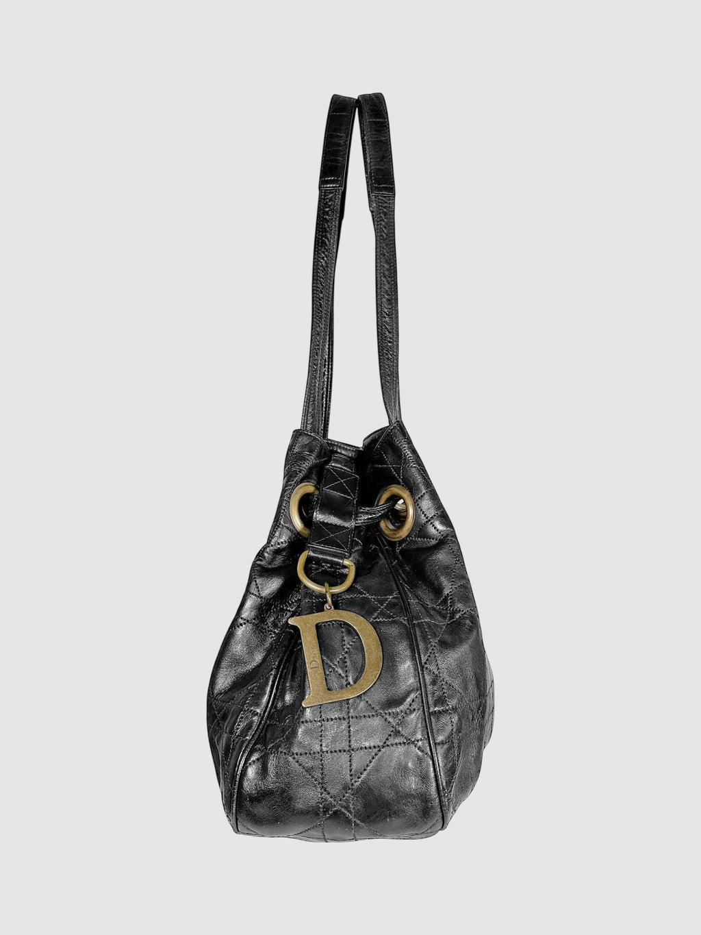 Cannage Drawstring Bag