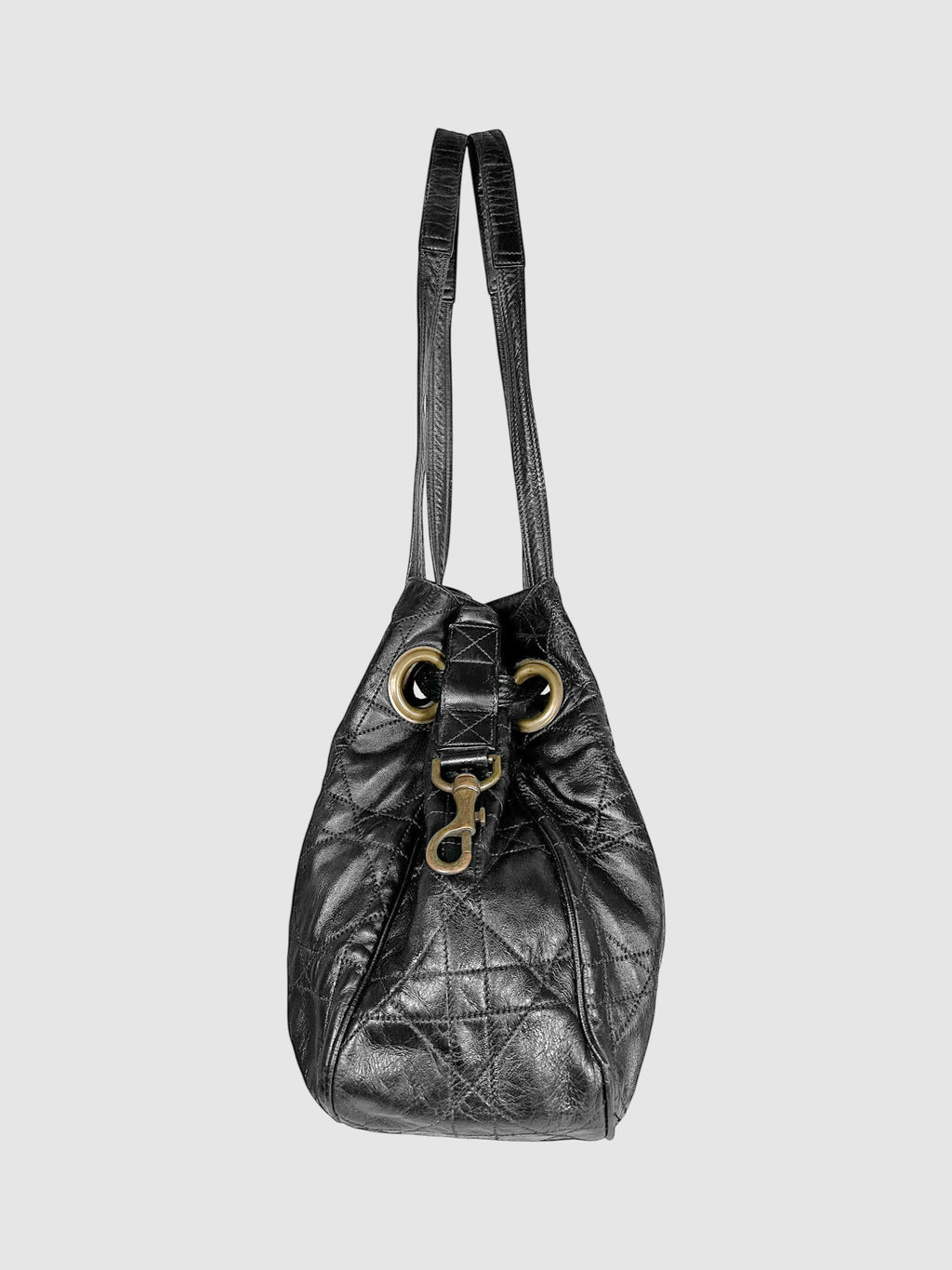 Cannage Drawstring Bag