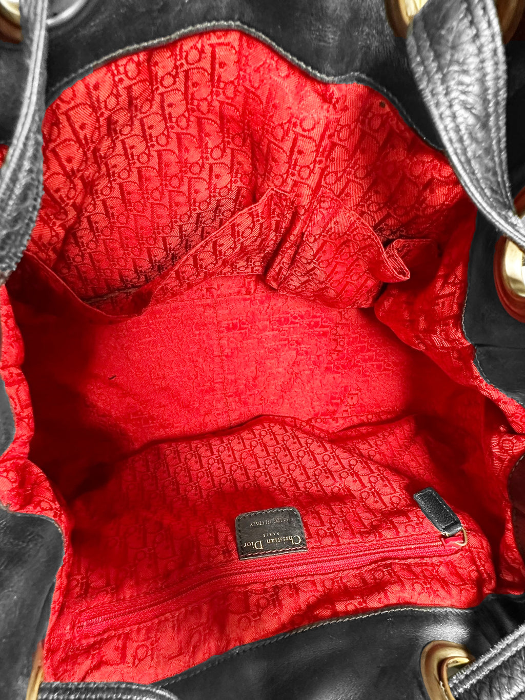 Cannage Drawstring Bag