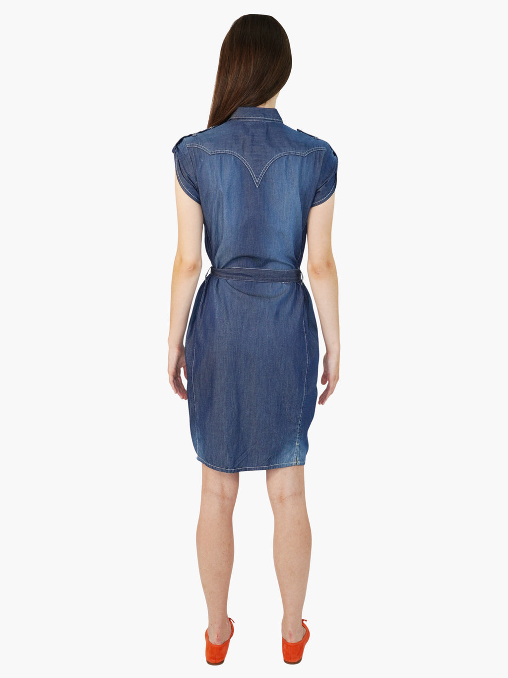 Denim Midi Dress