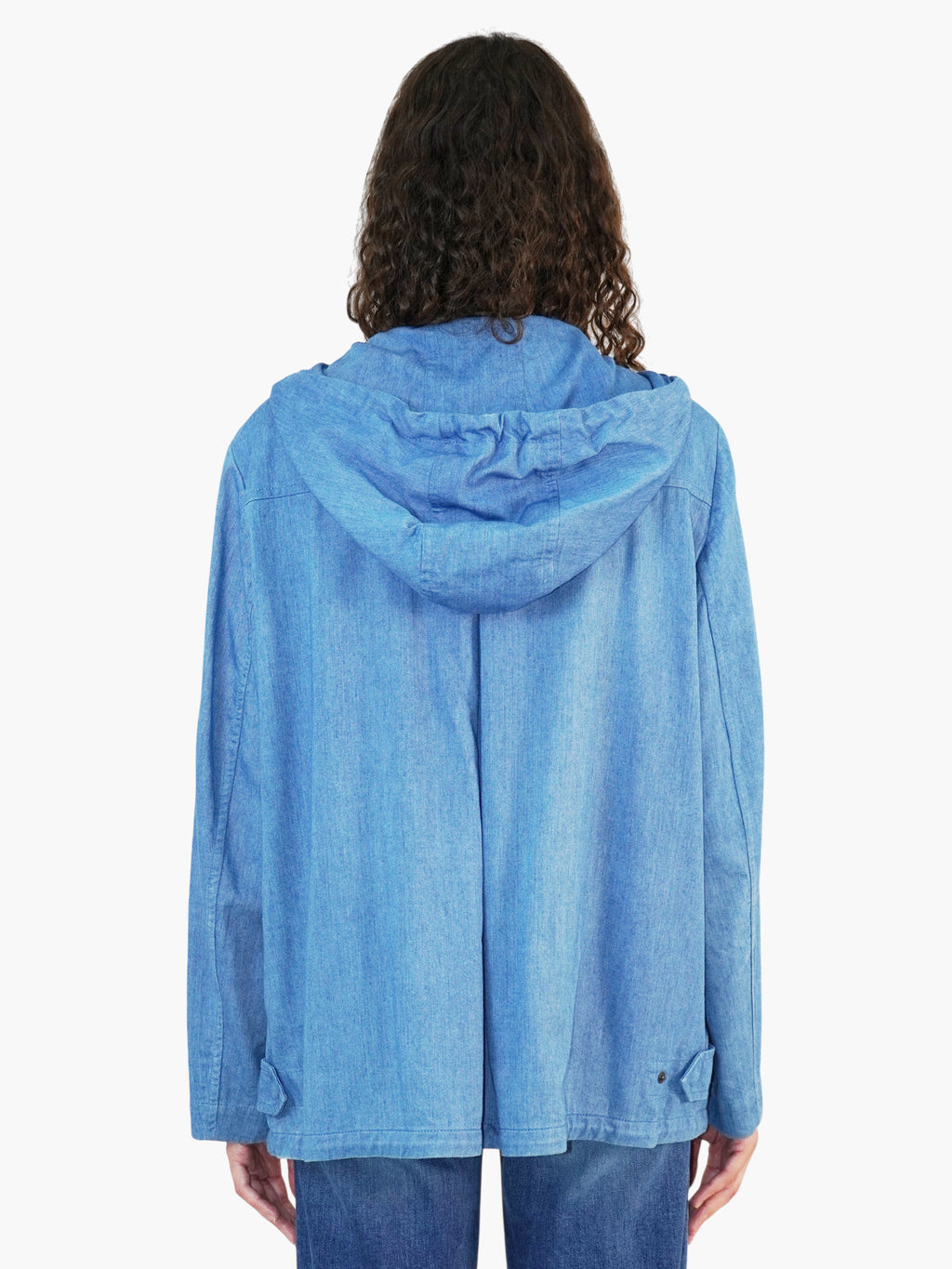 Denim Hooded Jacket