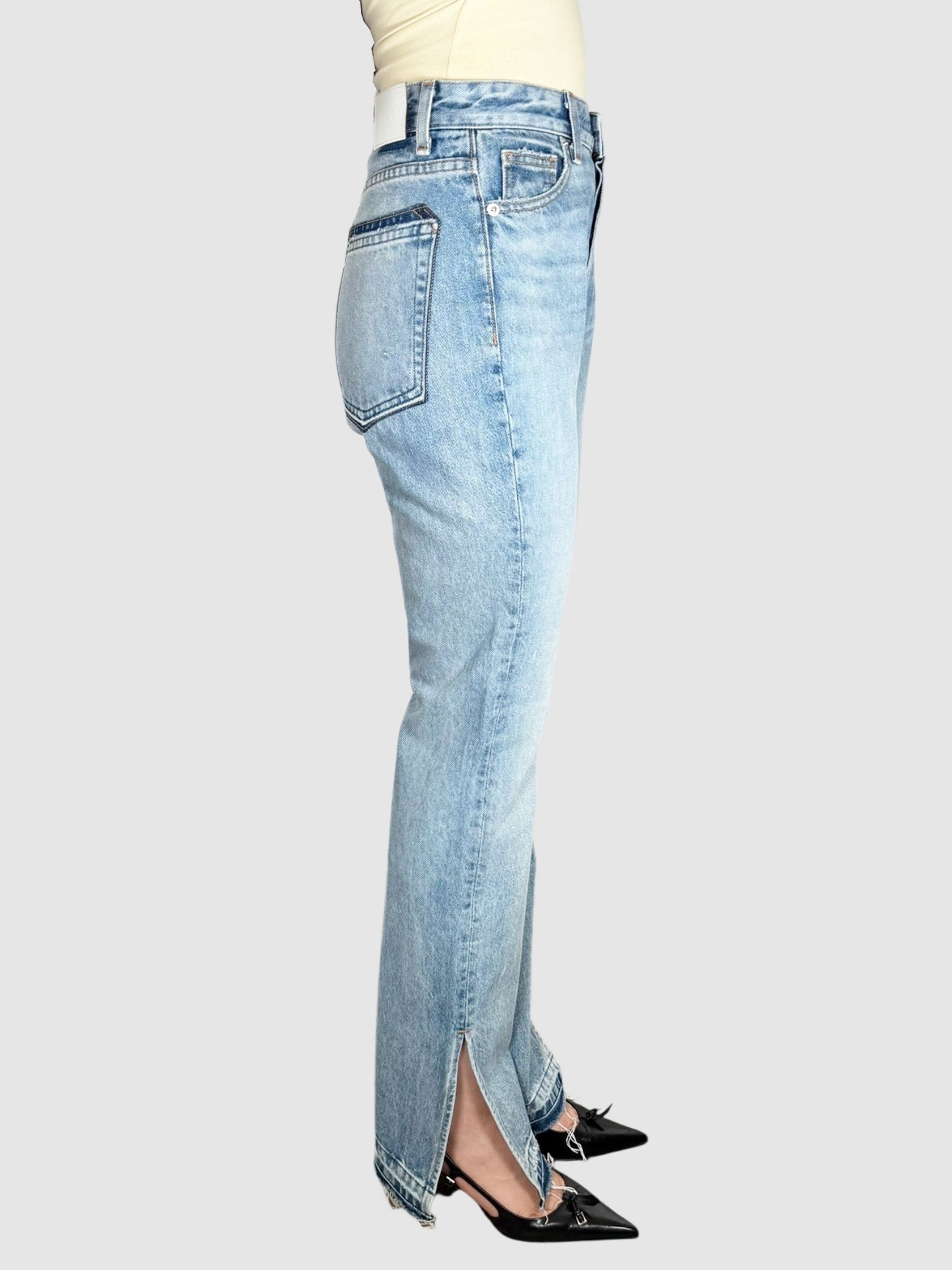 Split Hem Jeans
