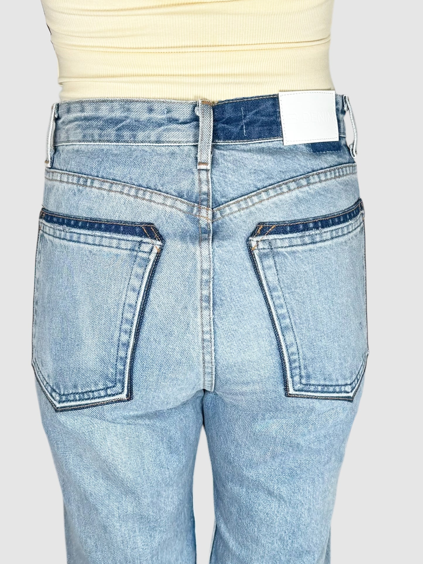 Split Hem Jeans