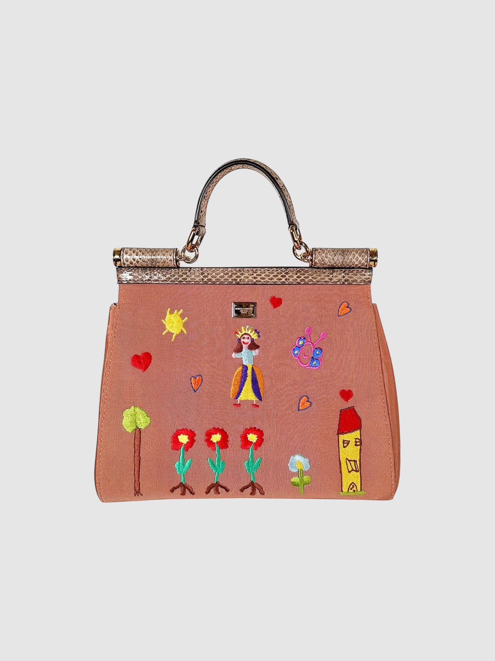 Embroidered Sicily Bag