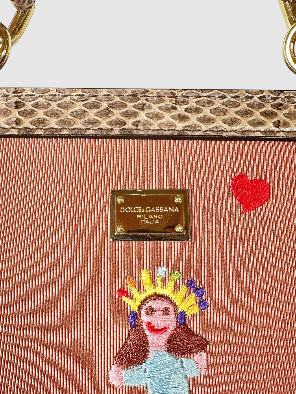 Embroidered Sicily Bag