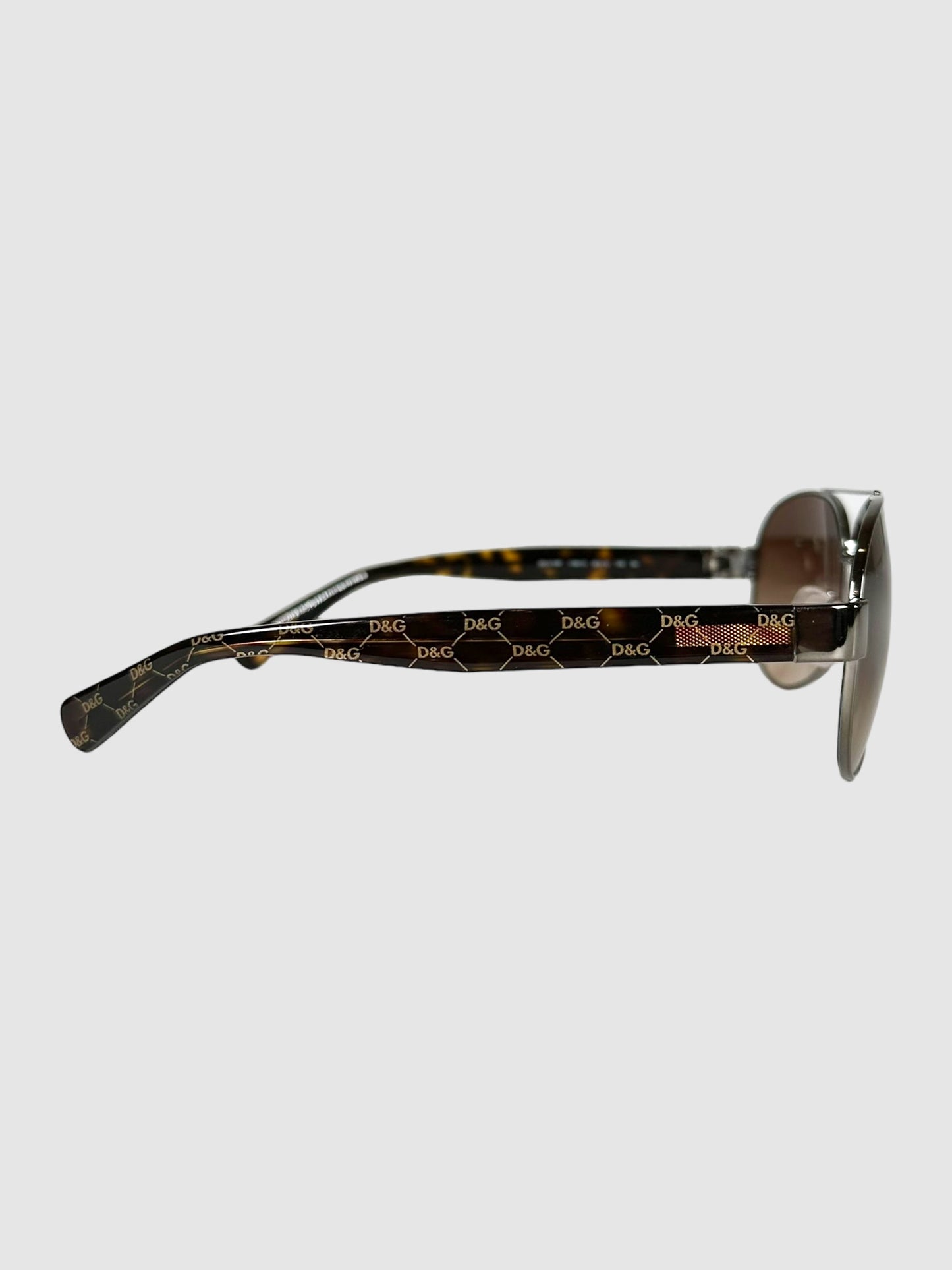 Tortoiseshell Monogram Sunglasses