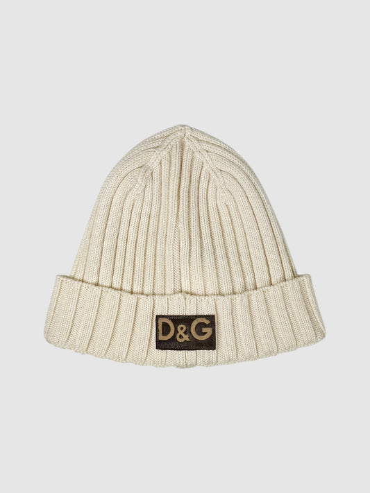 Wool Ribbed Cuffed Beanie