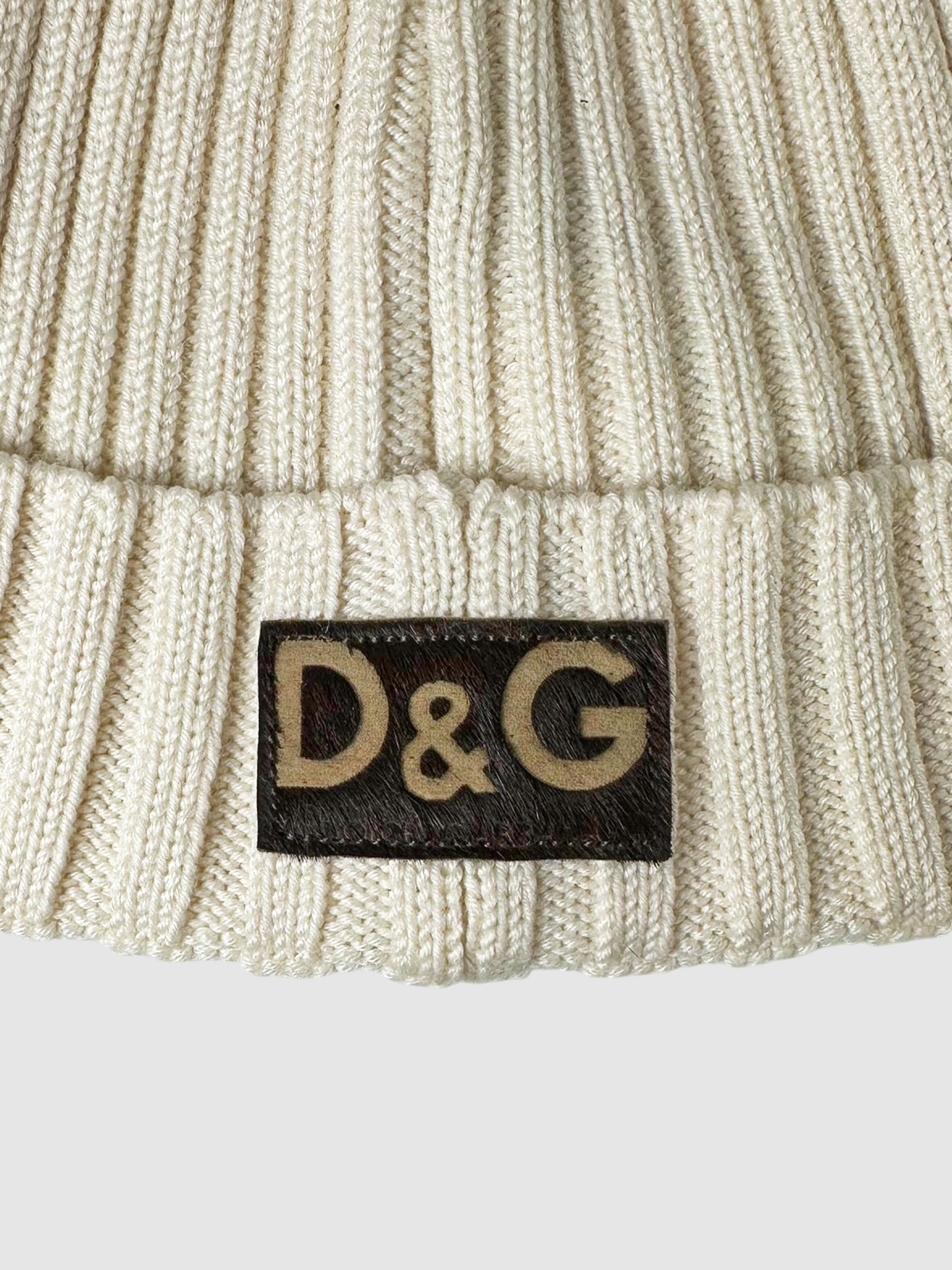 Wool Ribbed Cuffed Beanie