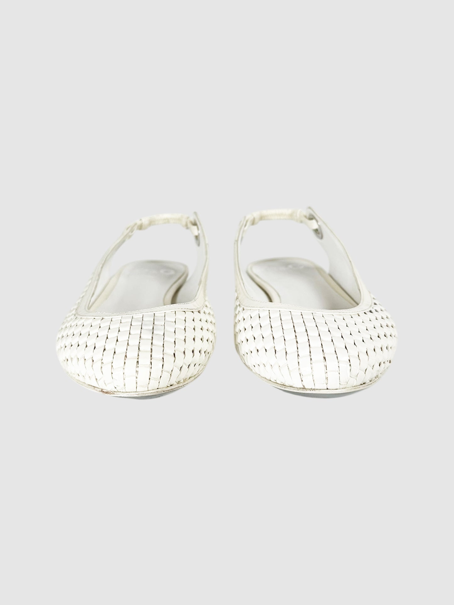 Woven Slingback Flats