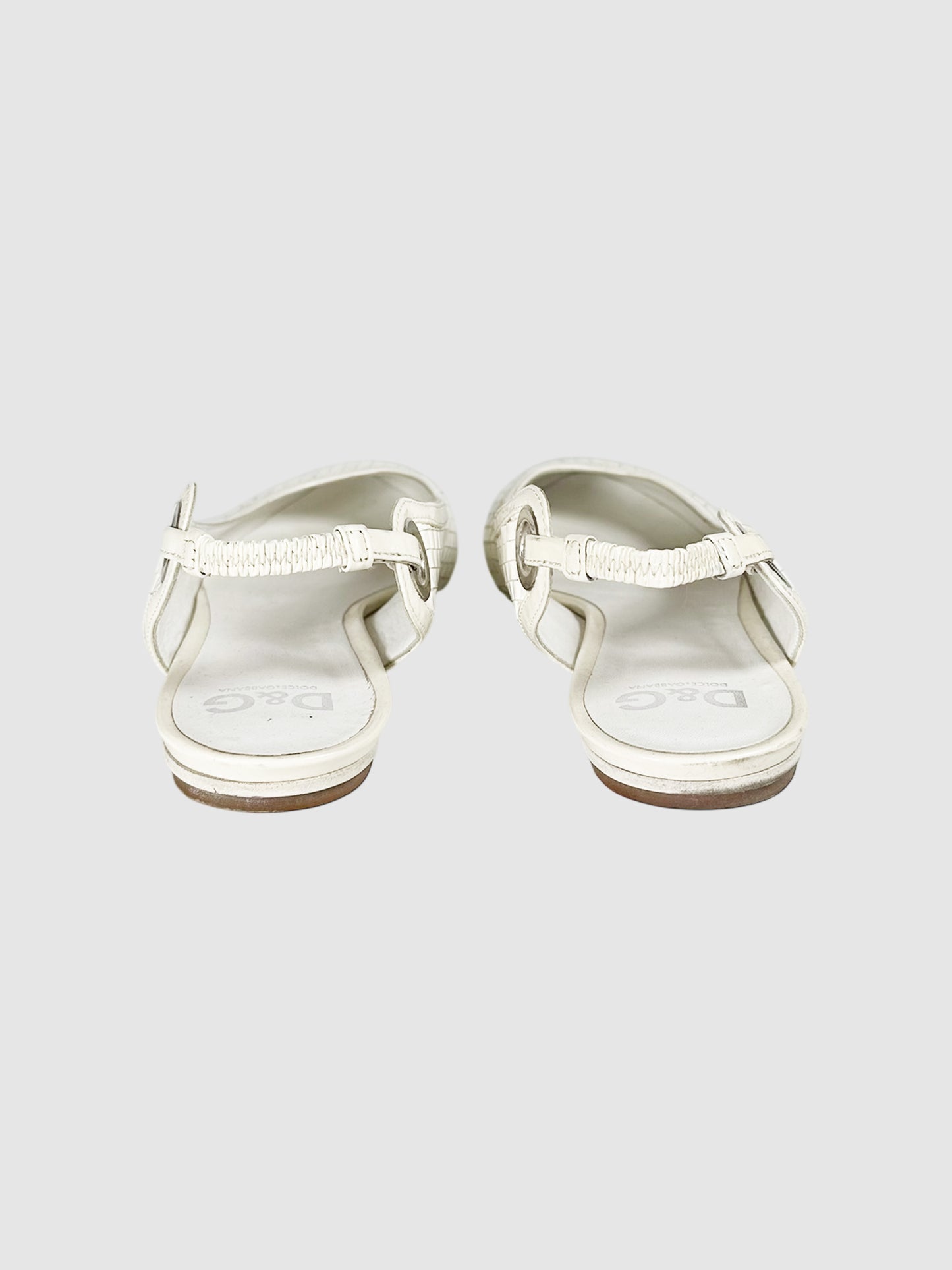 Woven Slingback Flats