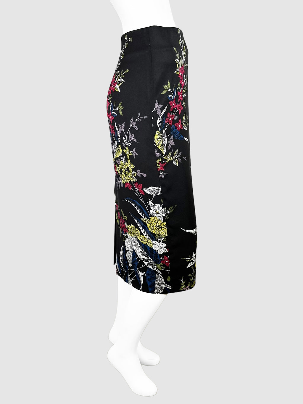 Floral Midi Skirt - Size 8