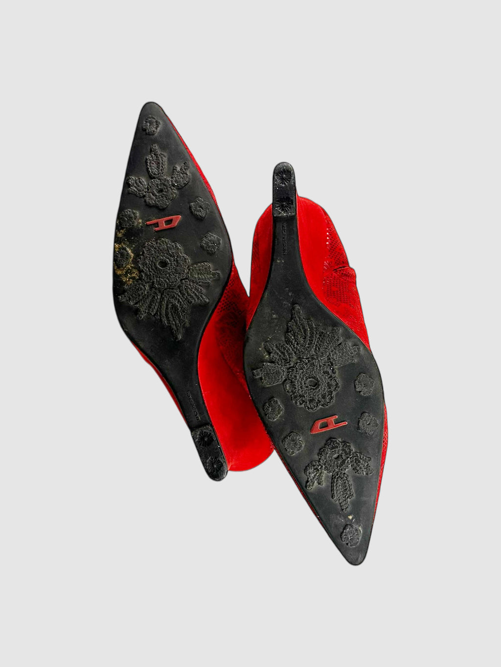 Paisley Pointed Tall Wedge Boots - Size 8.5