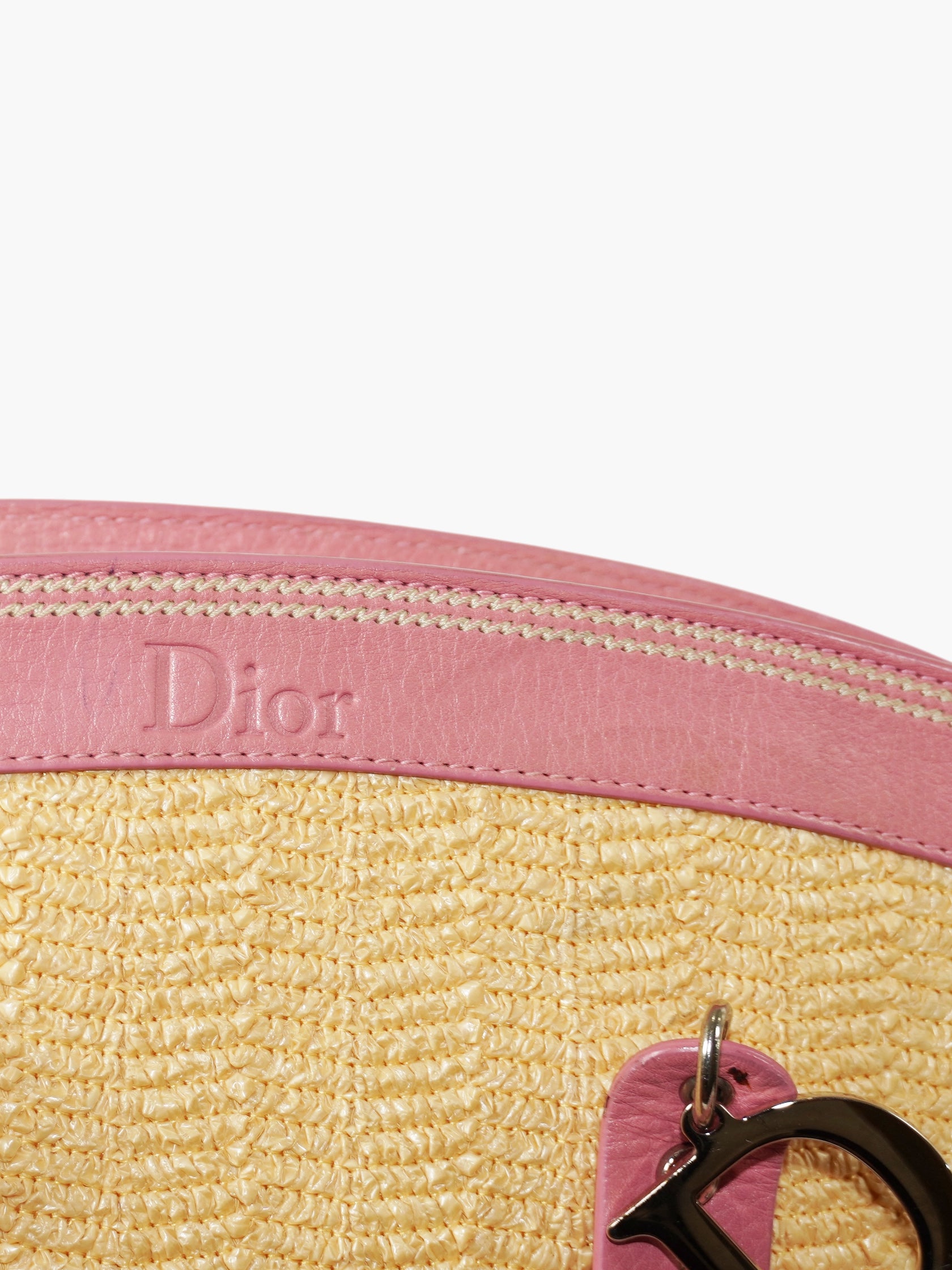 Raffia Floral Bag