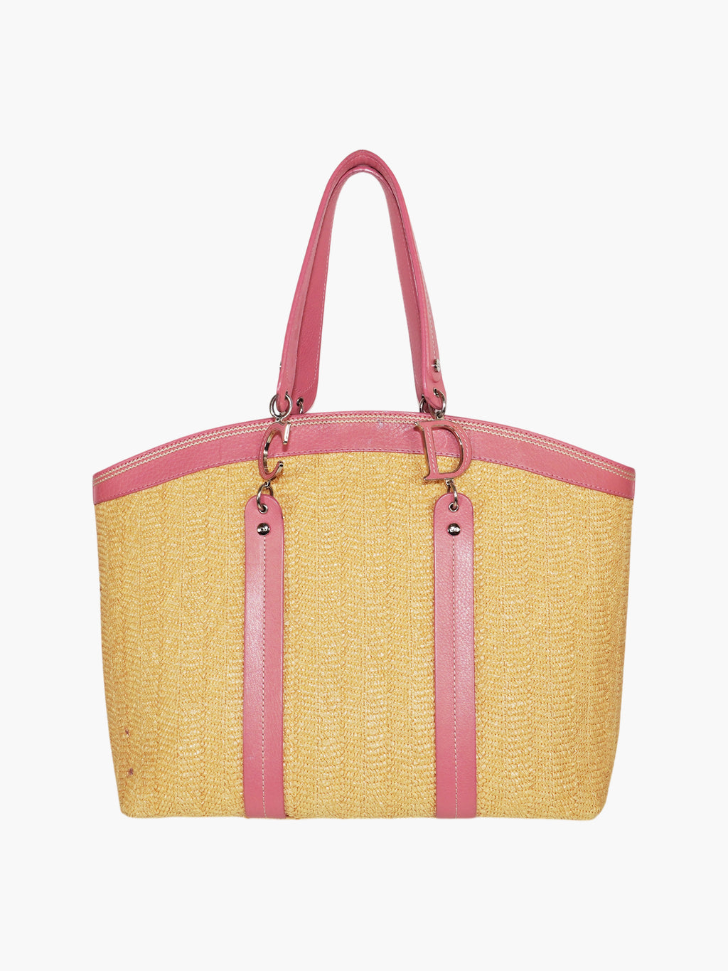 Raffia Floral Bag