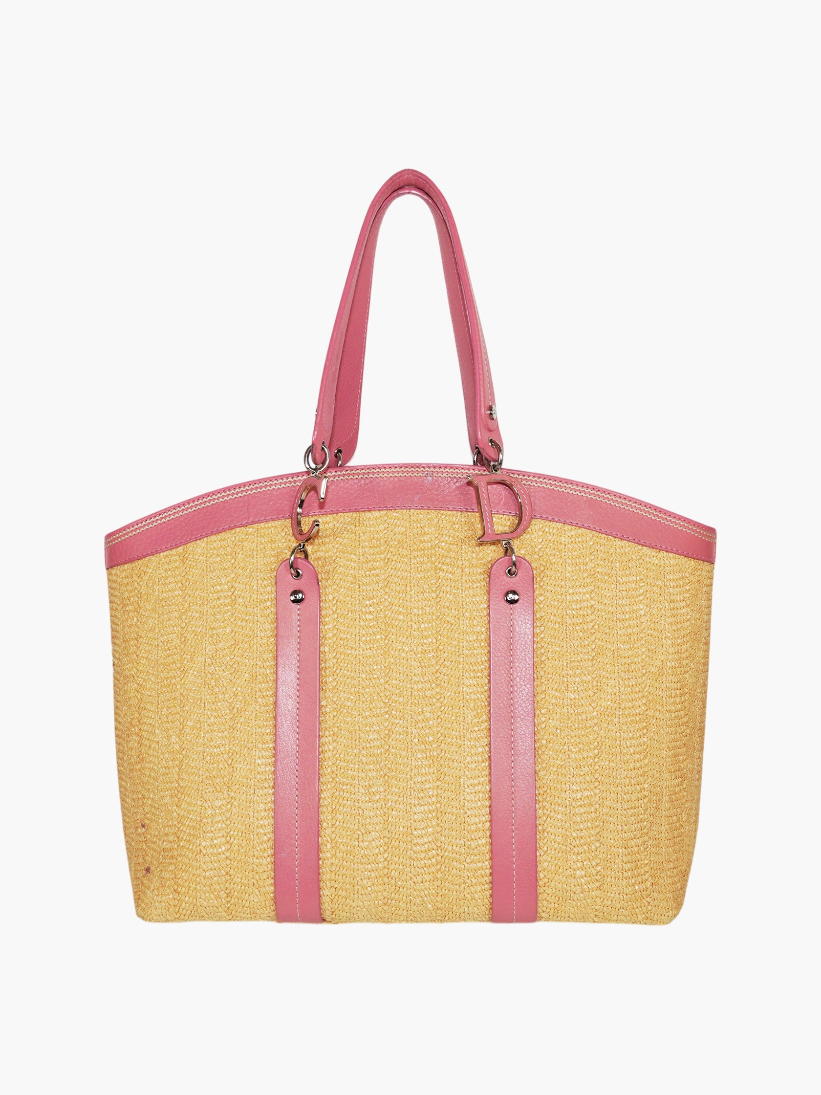 Raffia Floral Bag
