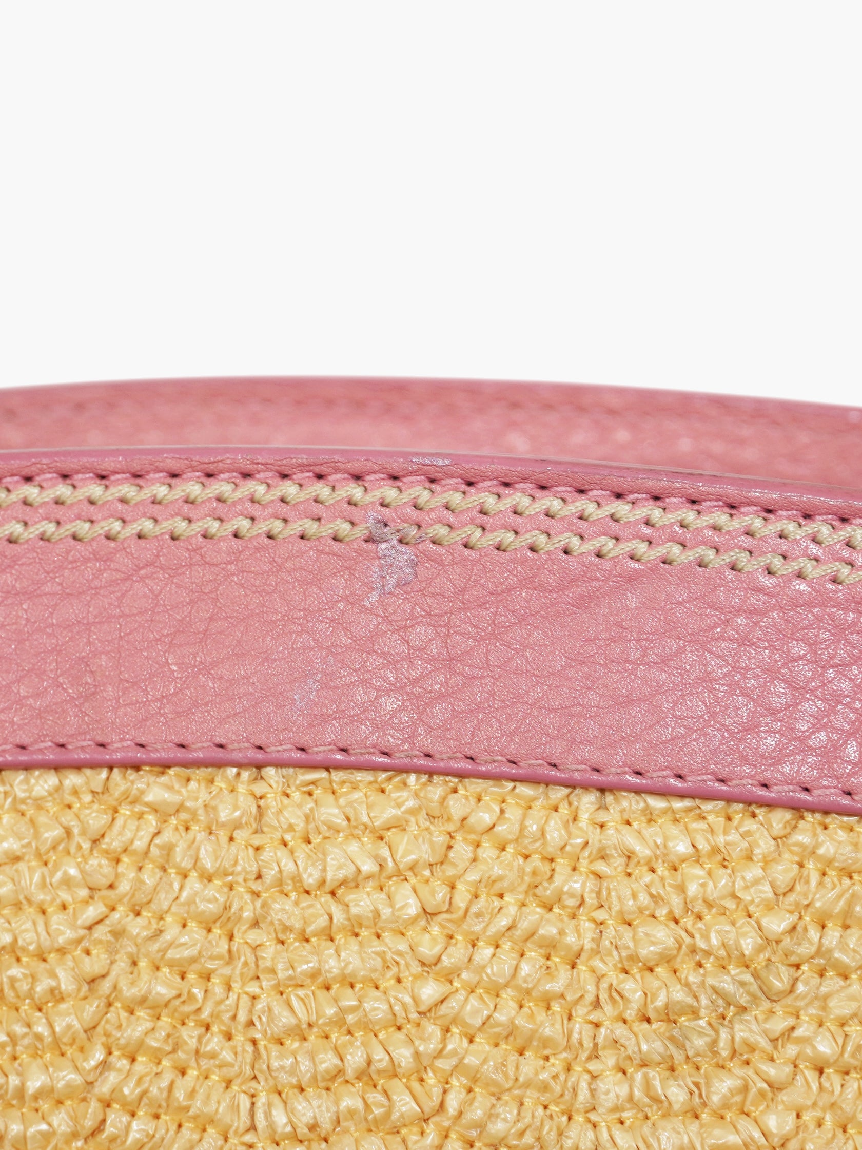 Raffia Floral Bag