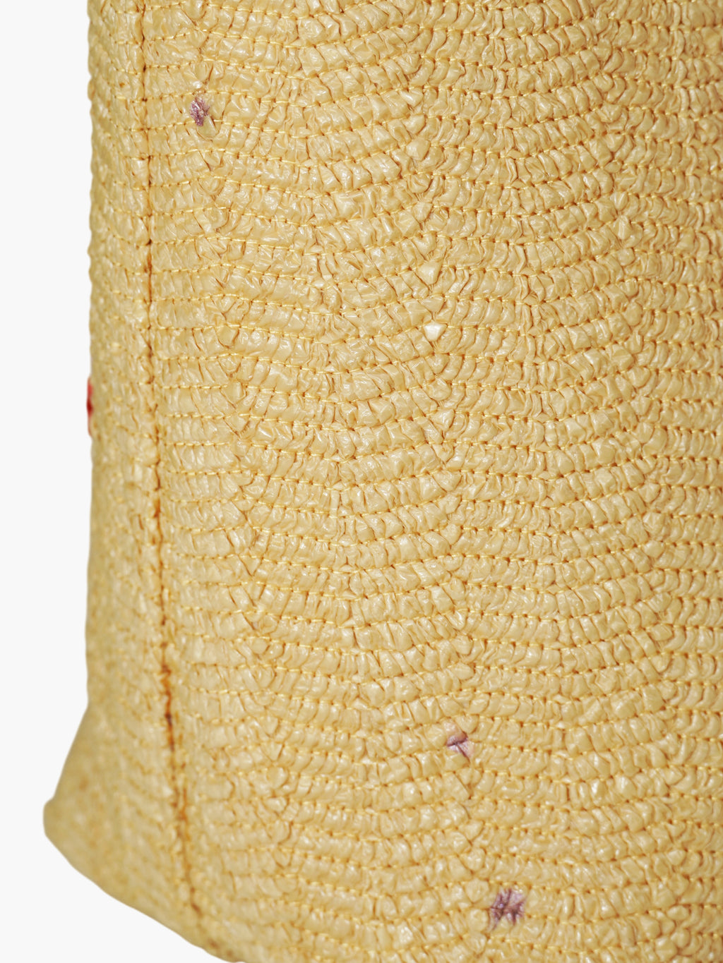 Raffia Floral Bag