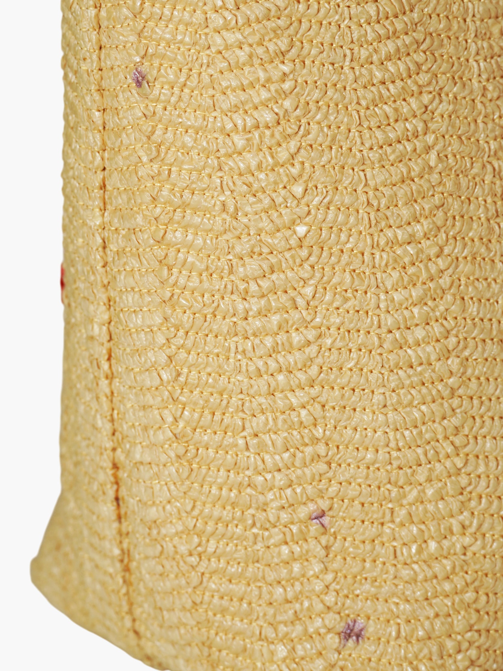 Raffia Floral Bag