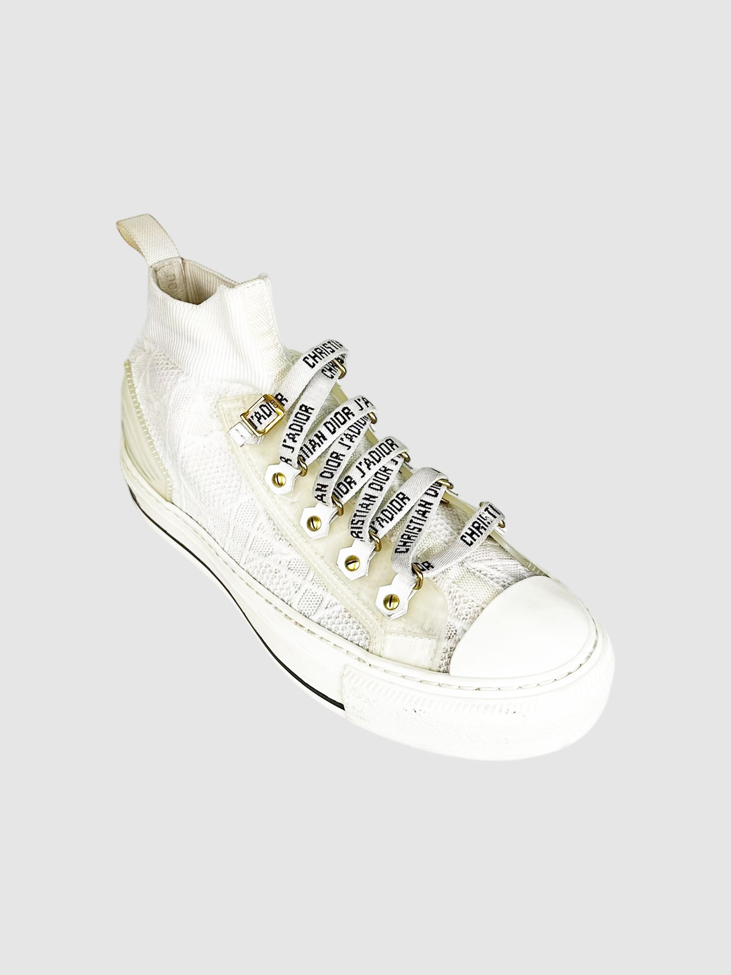 Walk’n’Dior High-Top Sneakers - Size 36.5