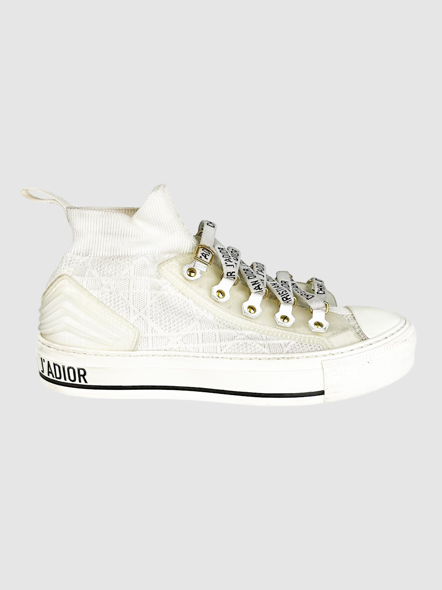 Walk’n’Dior High-Top Sneakers - Size 36.5