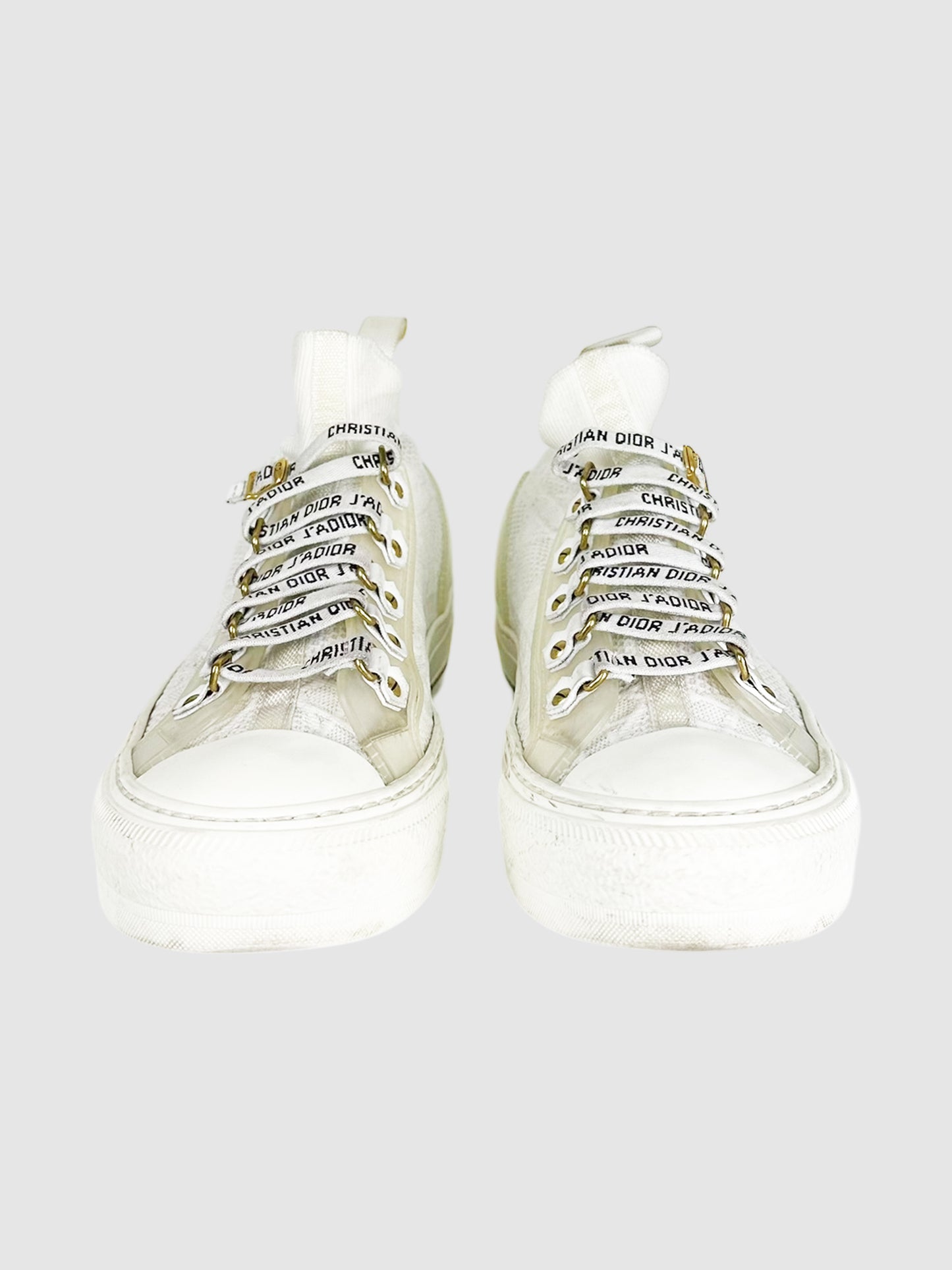 Walk’n’Dior High-Top Sneakers - Size 36.5