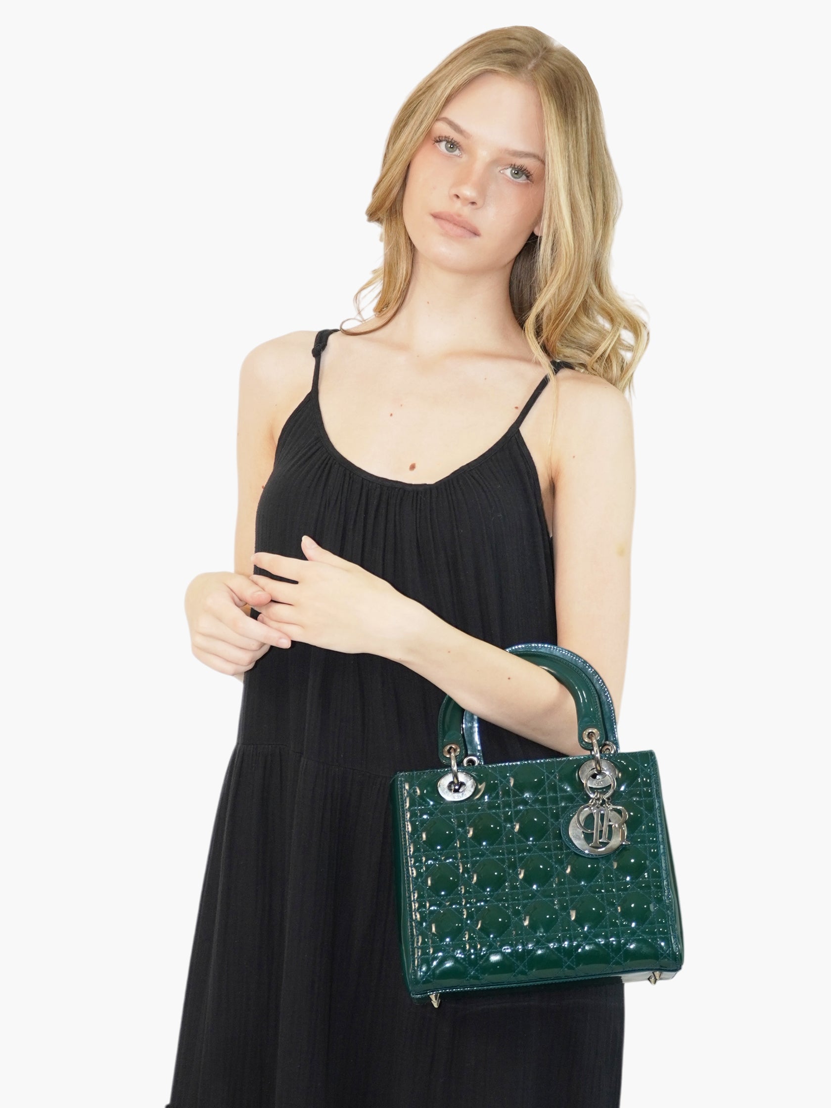 Patent Lady Dior Bag