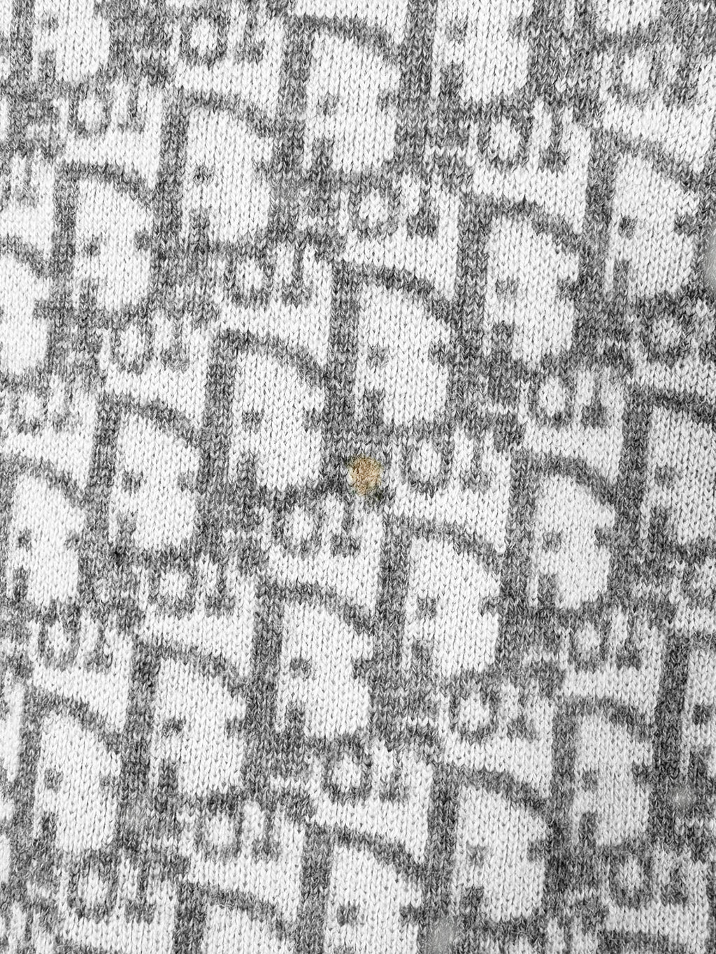 Oblique Reversible Crewneck Sweater - Size S/M