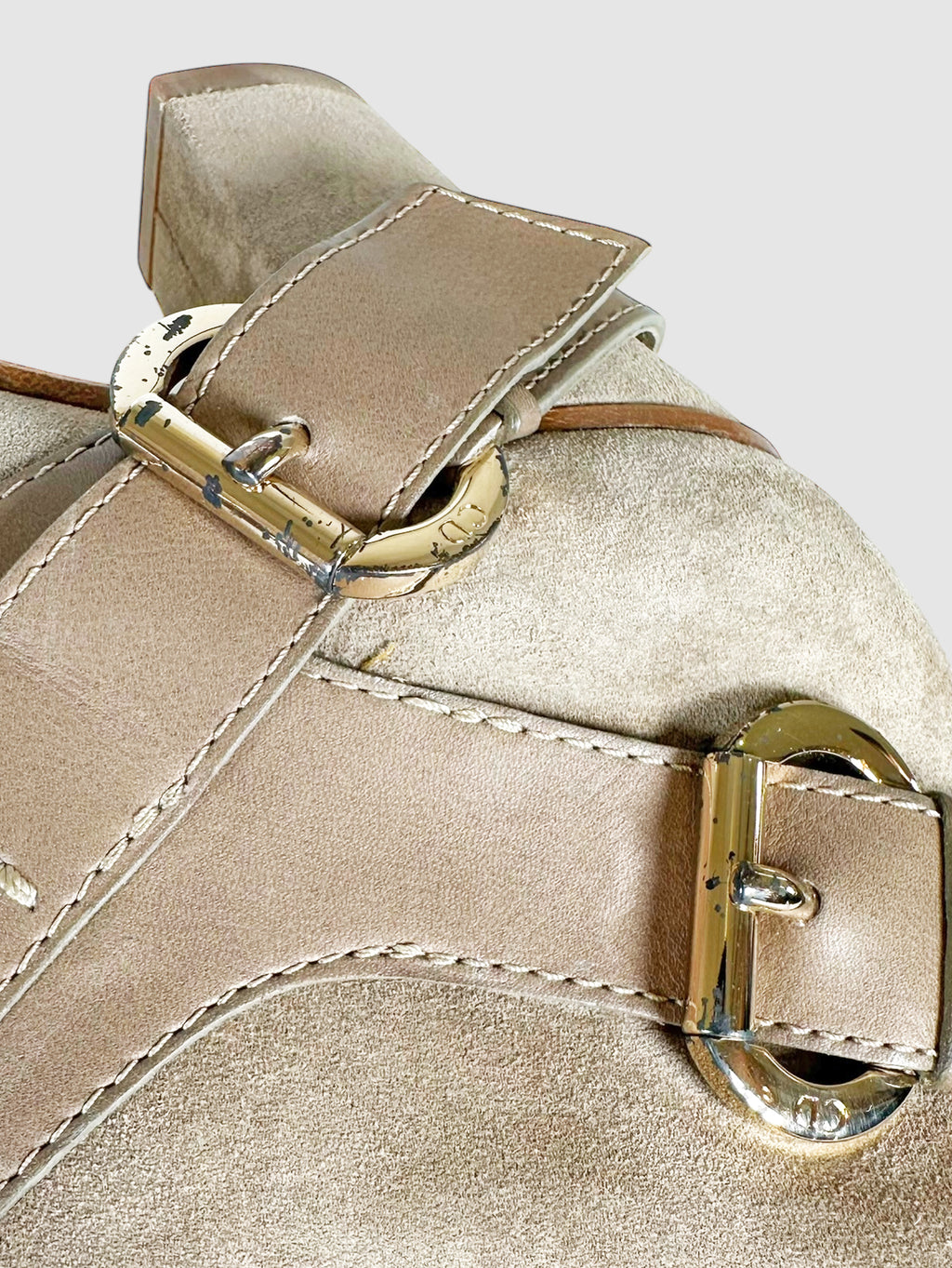 Dual Buckle Heeled Booties