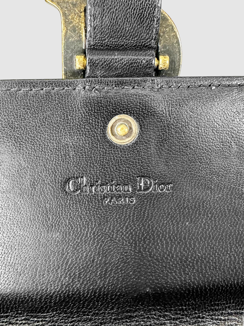 Cannage D Wristlet Clutch