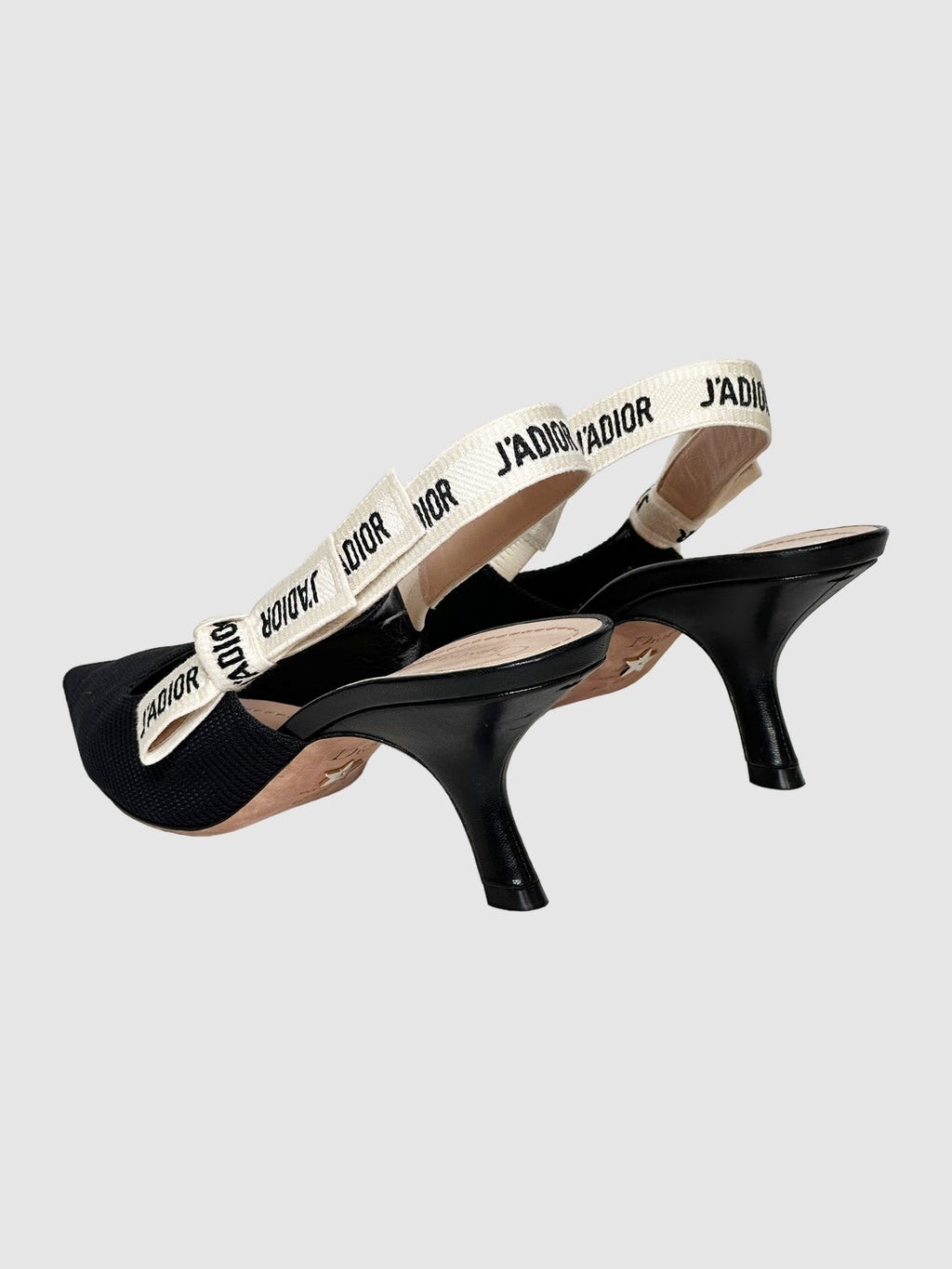 Canvas J'Adior Slingback Pumps - Size 40