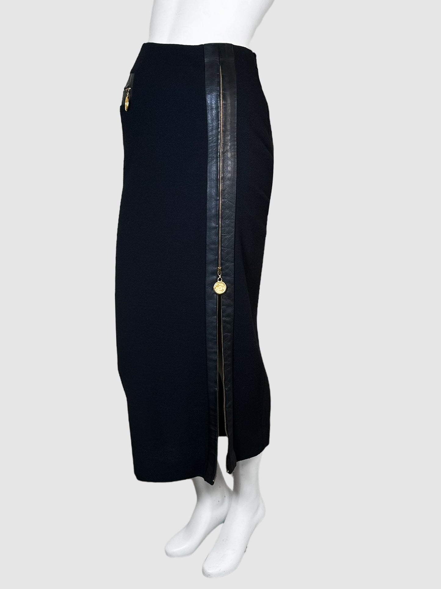 Donna Karan Wool Midi Skirt - Size 10