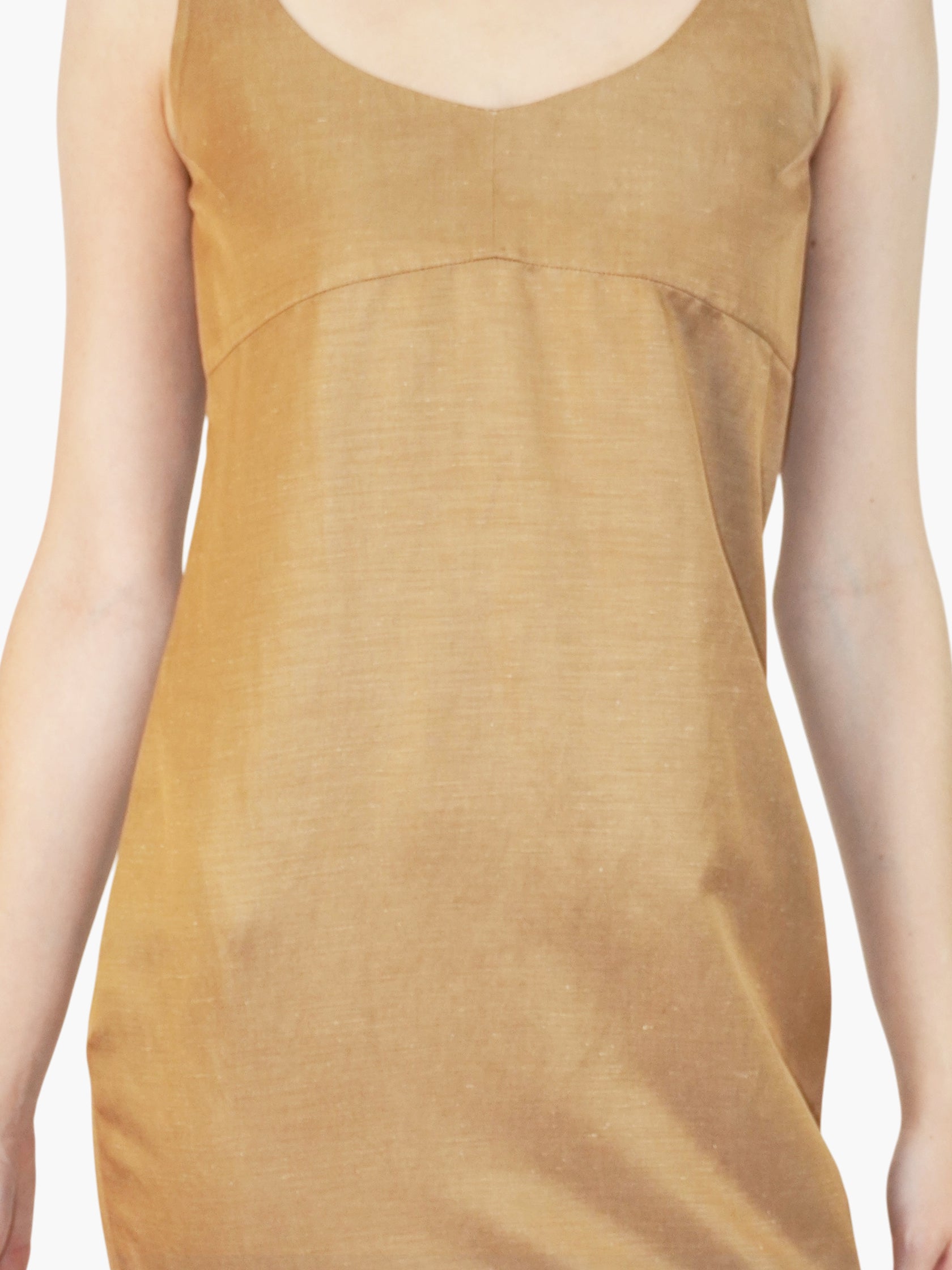 Silk Linen Dress