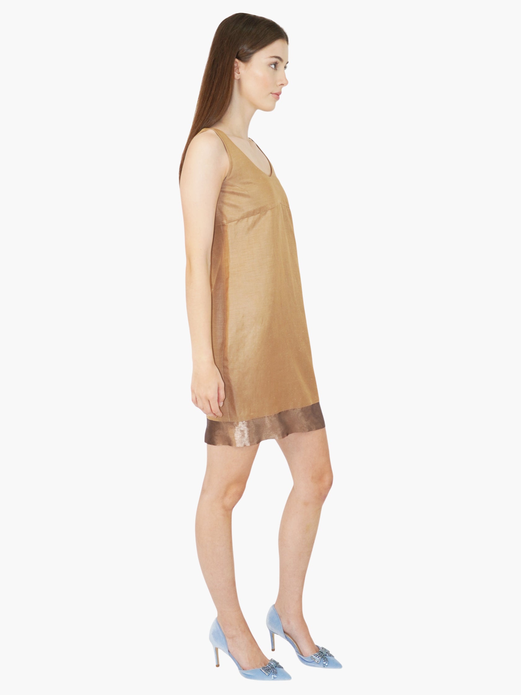 Silk Linen Dress