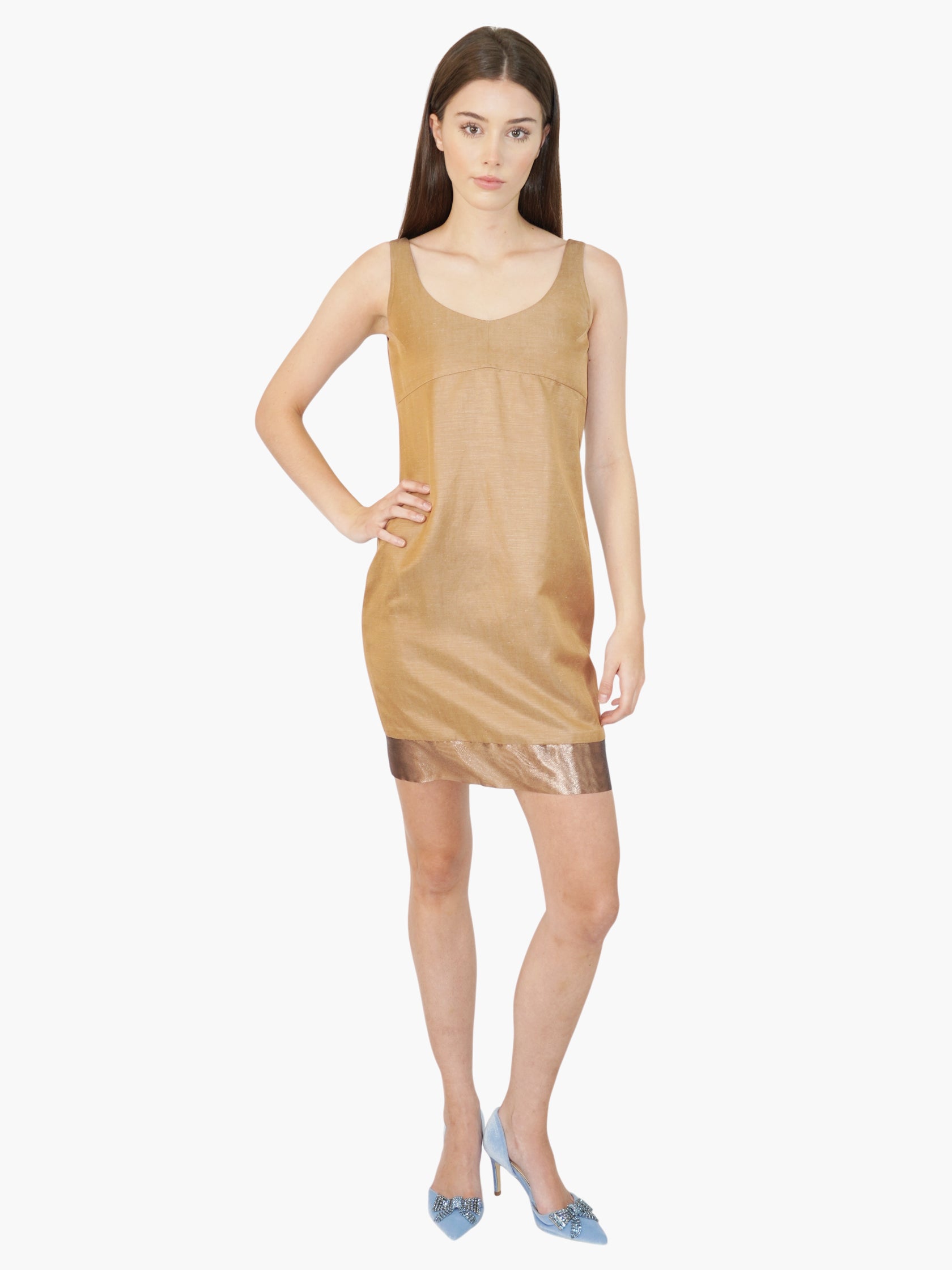 Silk Linen Dress