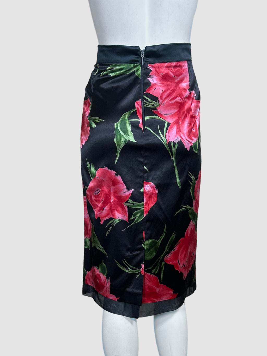 Dolce & Gabbana Floral Print Silky Skirt - Size 44(M)