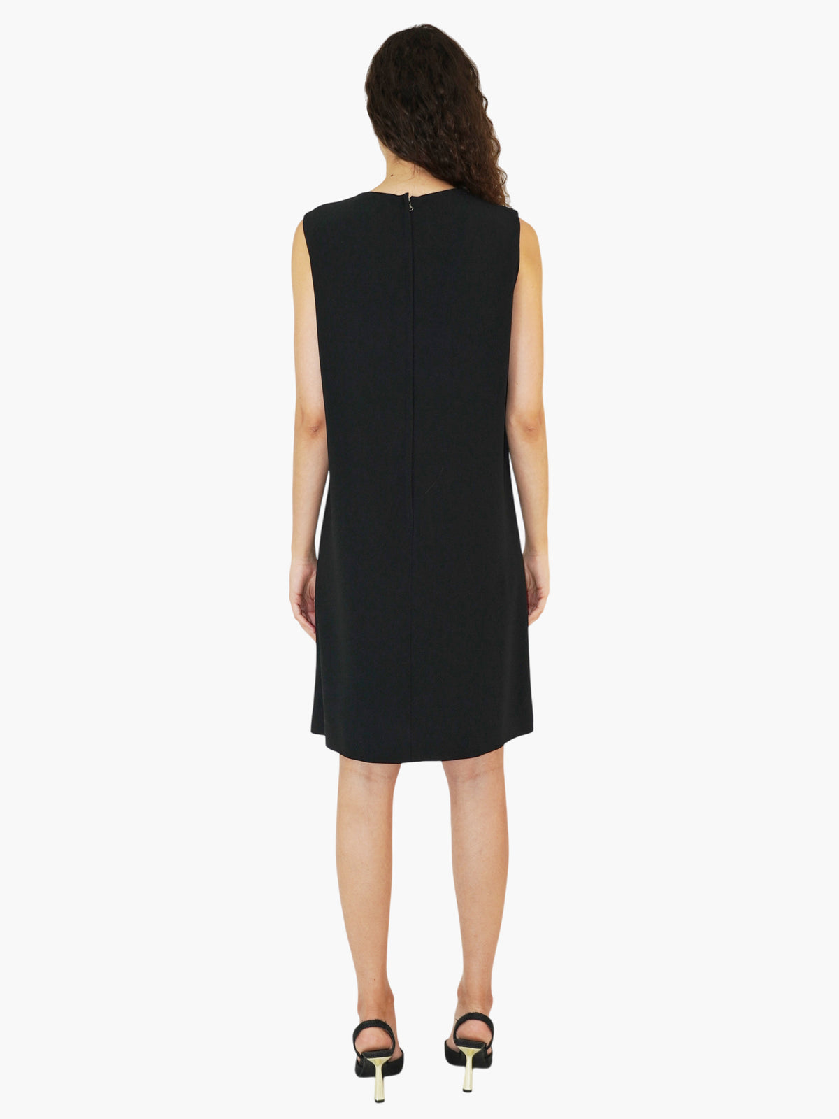 Floral-Embroidered Dress