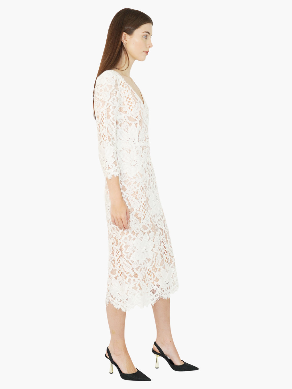 Lace Midi Dress