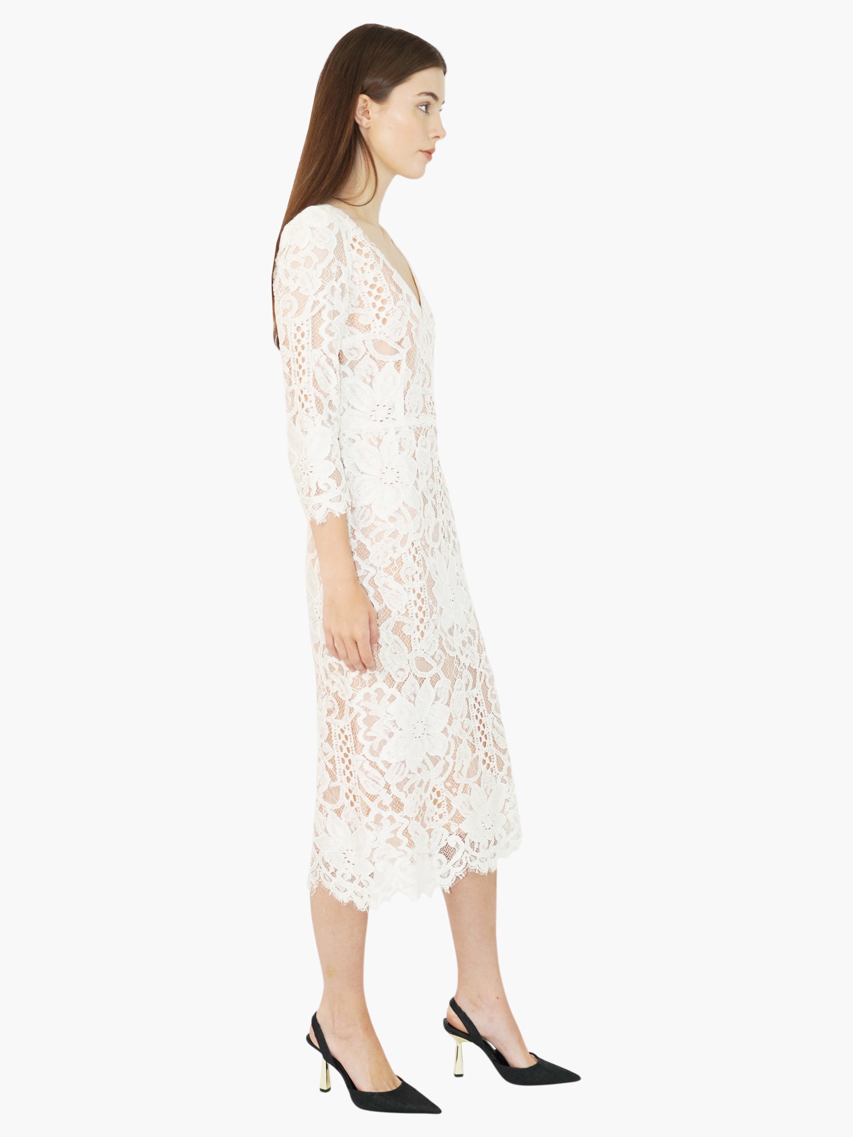 Lace Midi Dress