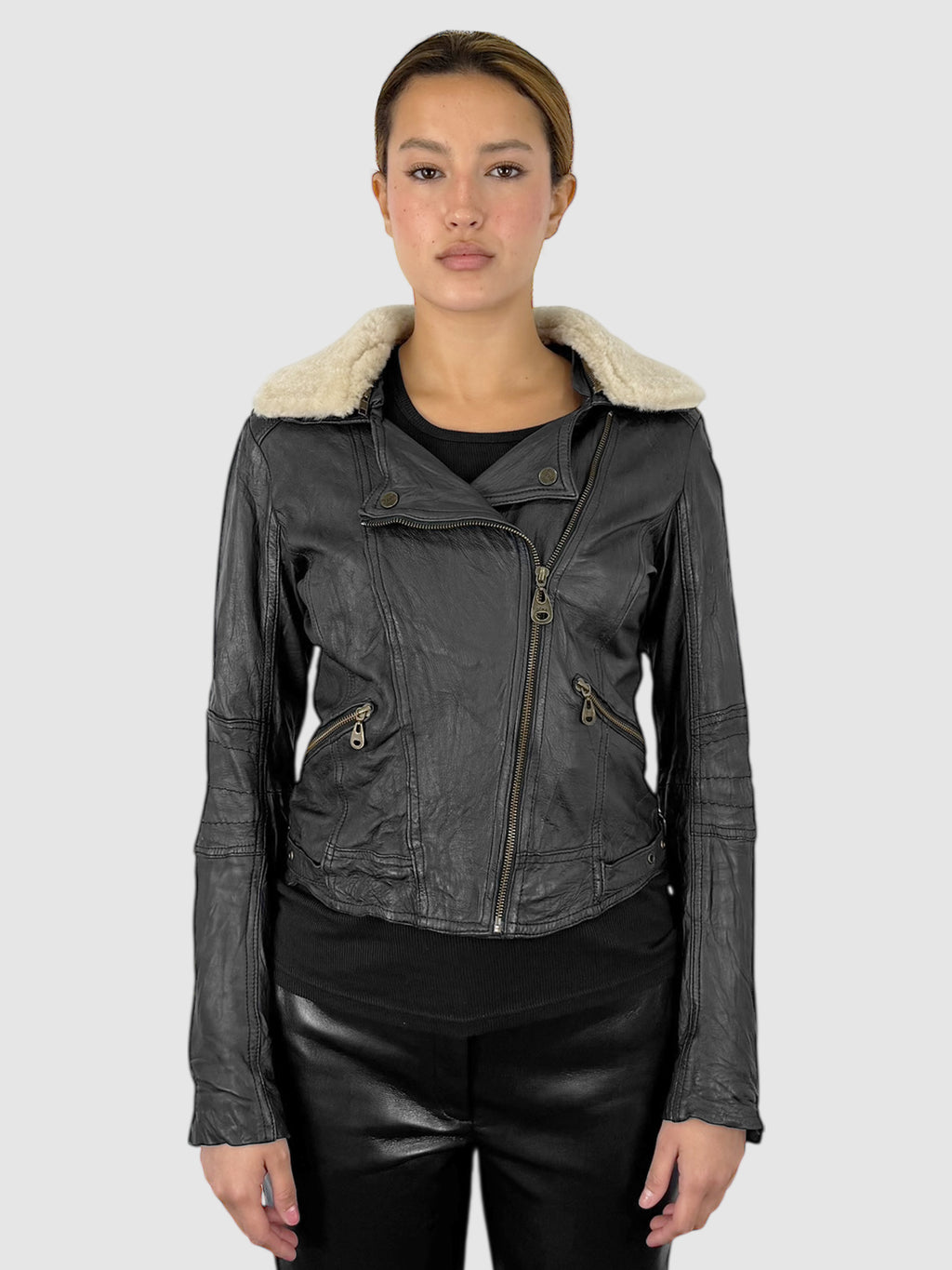 Leather Biker Jacket