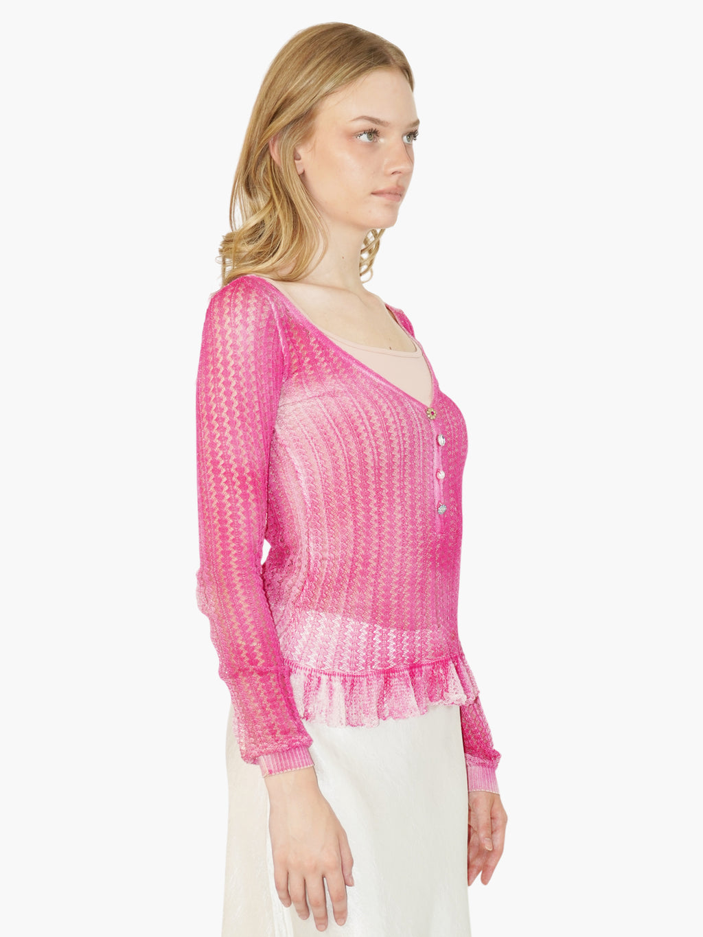 Ruffle Hem Top