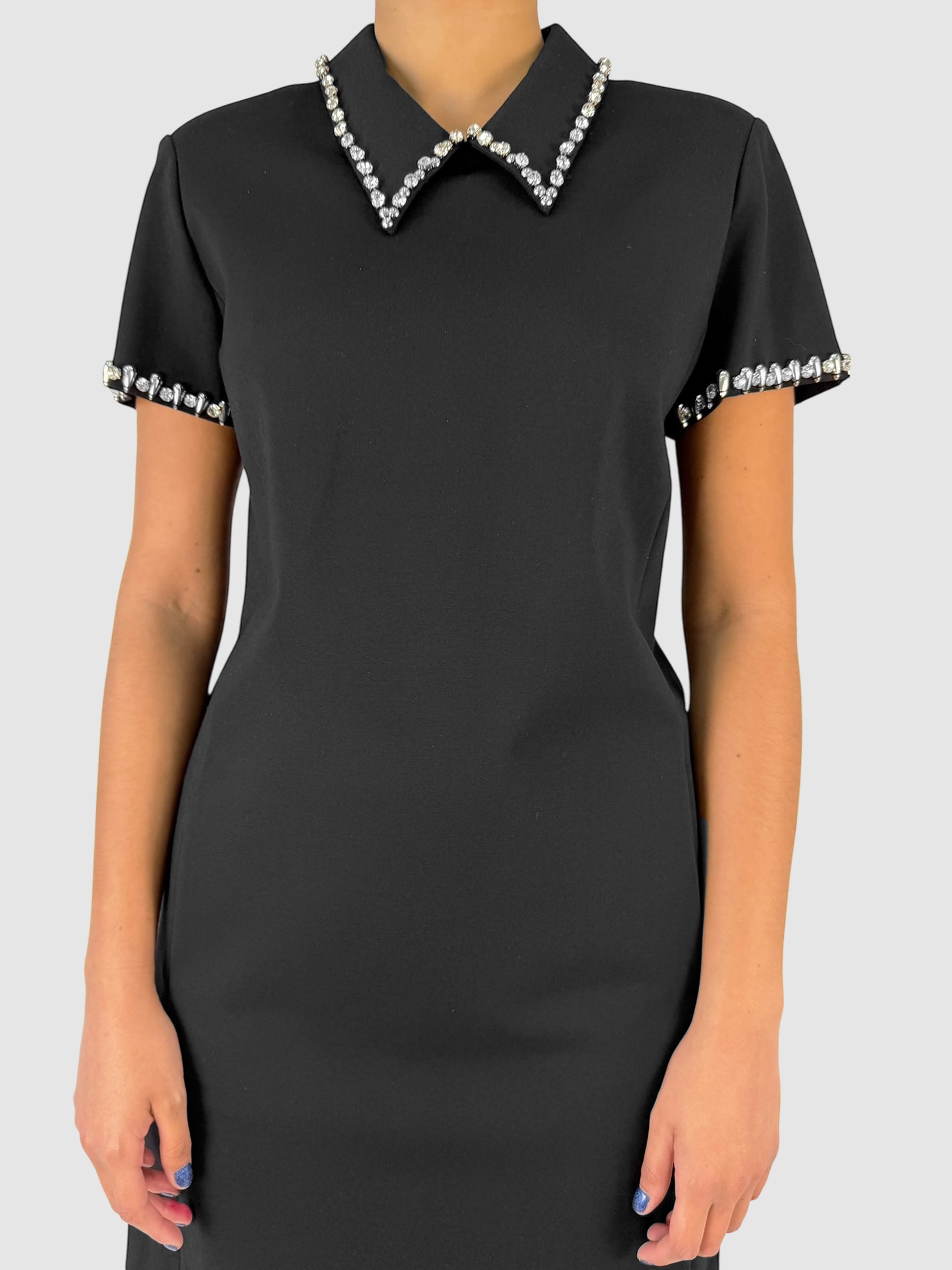 Embellished Mini Dress