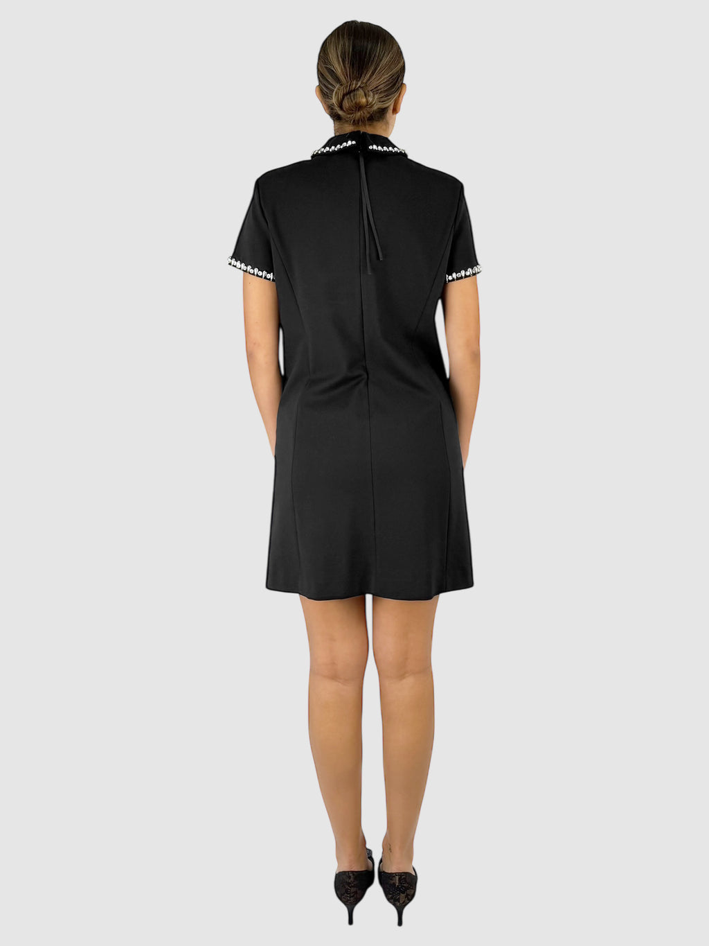 Embellished Mini Dress